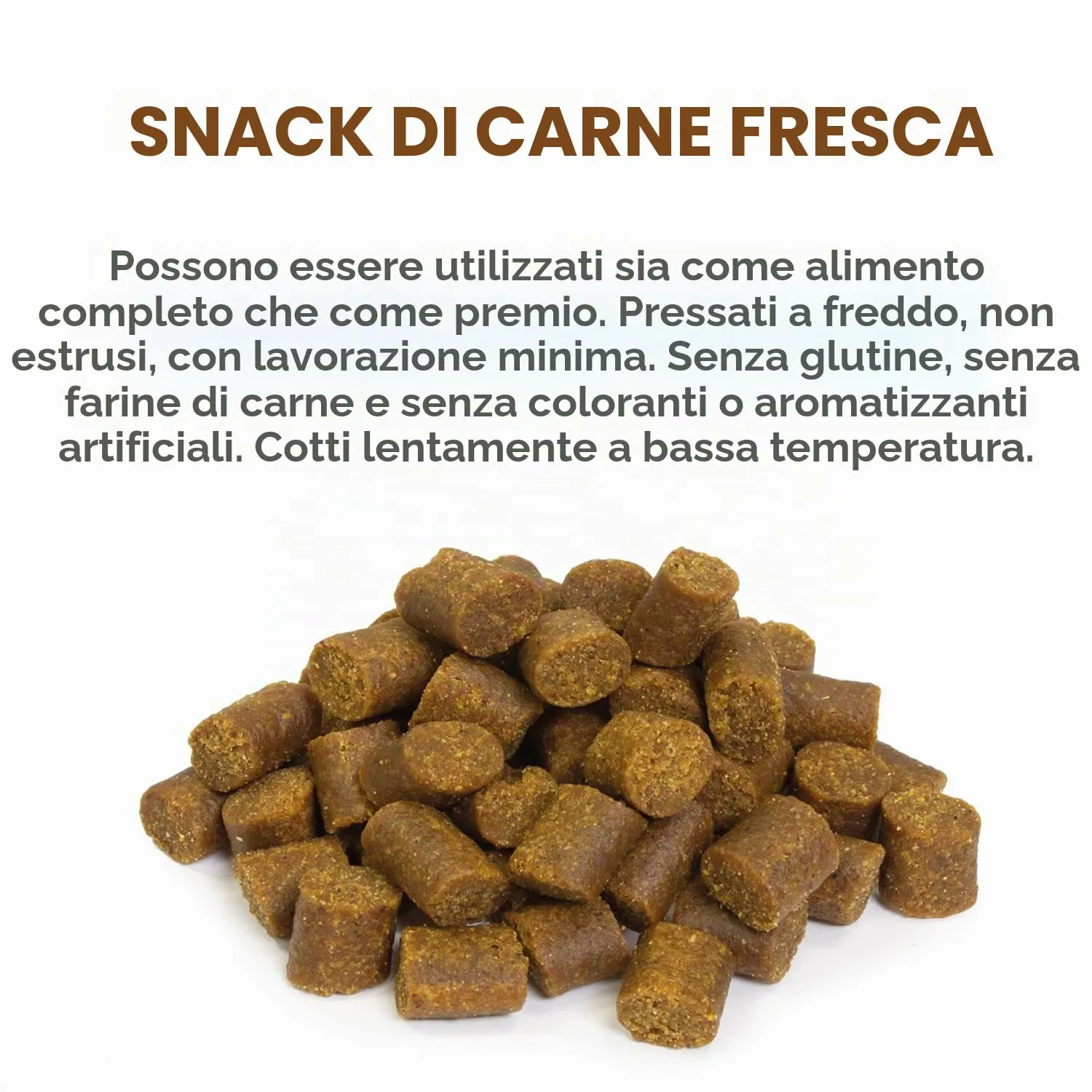 Arquivet Snack di Carne Fresca al Salmone, 800g, per Cani Adulti - immagine 2