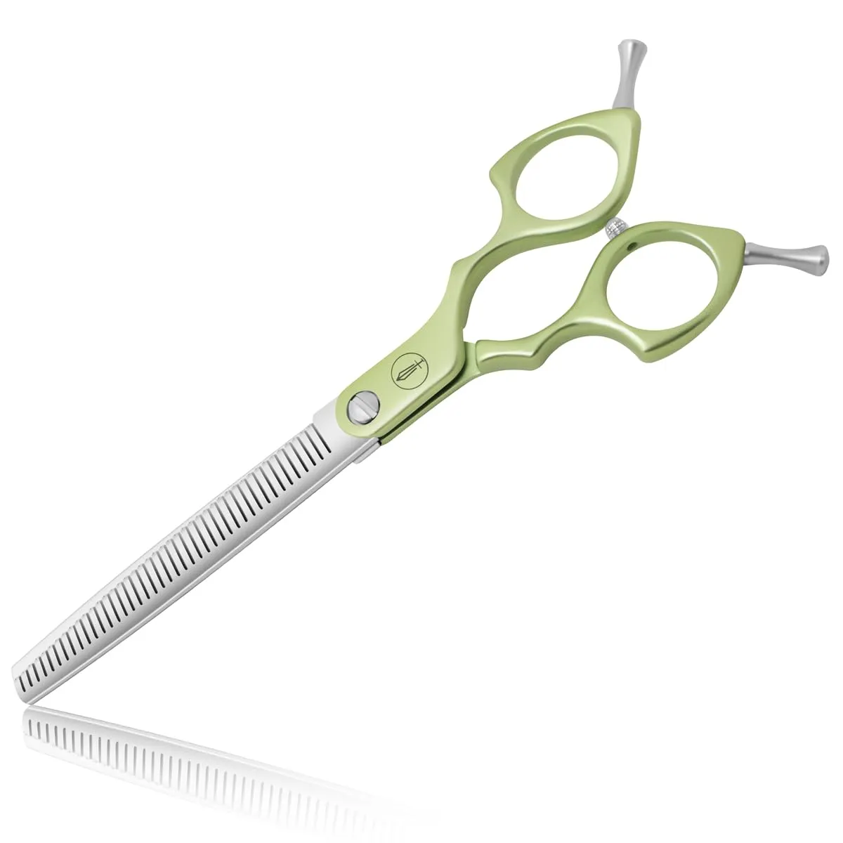 HASHIMOTO Forbici sfoltitrici per cani, forbici sfoltitrici per cani per la toelettatura, 42 denti, 16,5 cm, tasso di sfoltimento del 30%, estremamente leggere, progettate per toelettatori - immagine 1