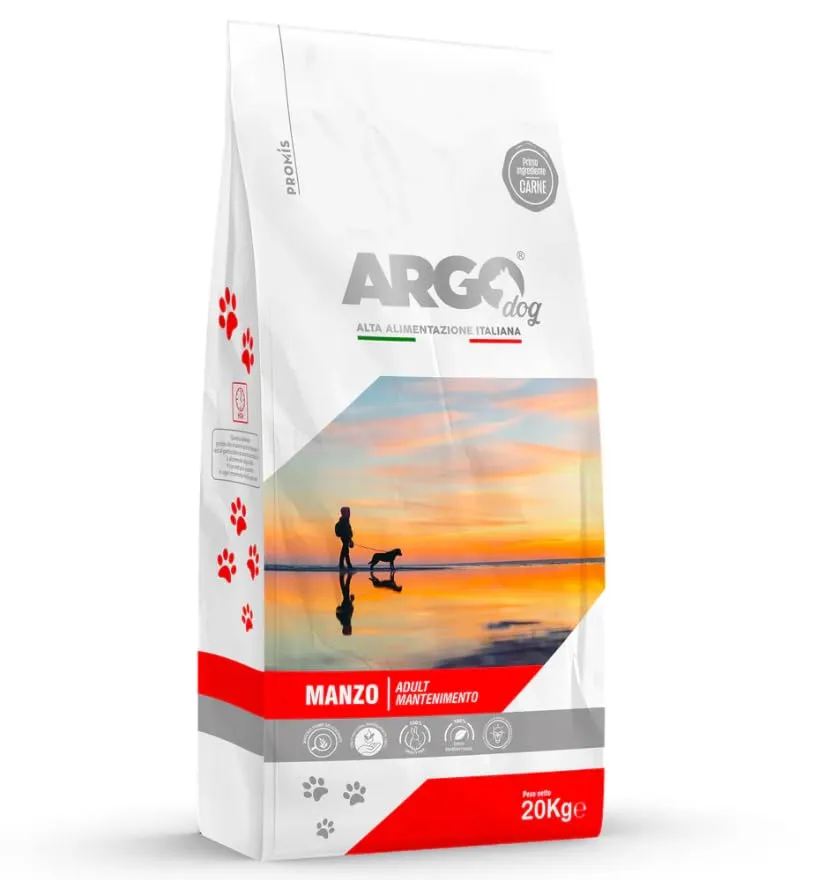 Argo Manzo Crocchette per Cani Adulti di Tutte le Taglie 20kg - immagine 1