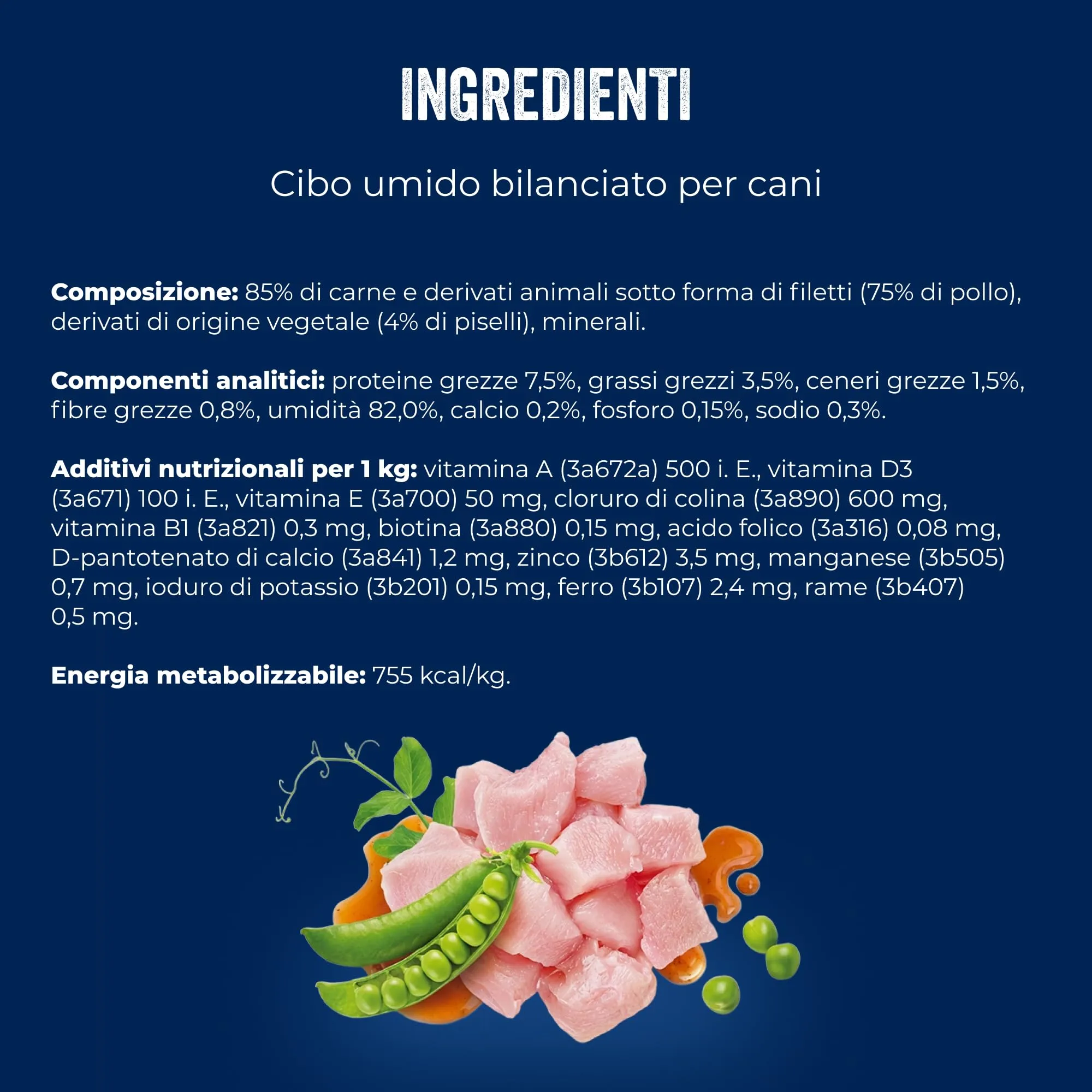 Brit Premium Cibo Umido per Cani, Filetti di Pollo e Piselli, 24 x 85 g - immagine 6