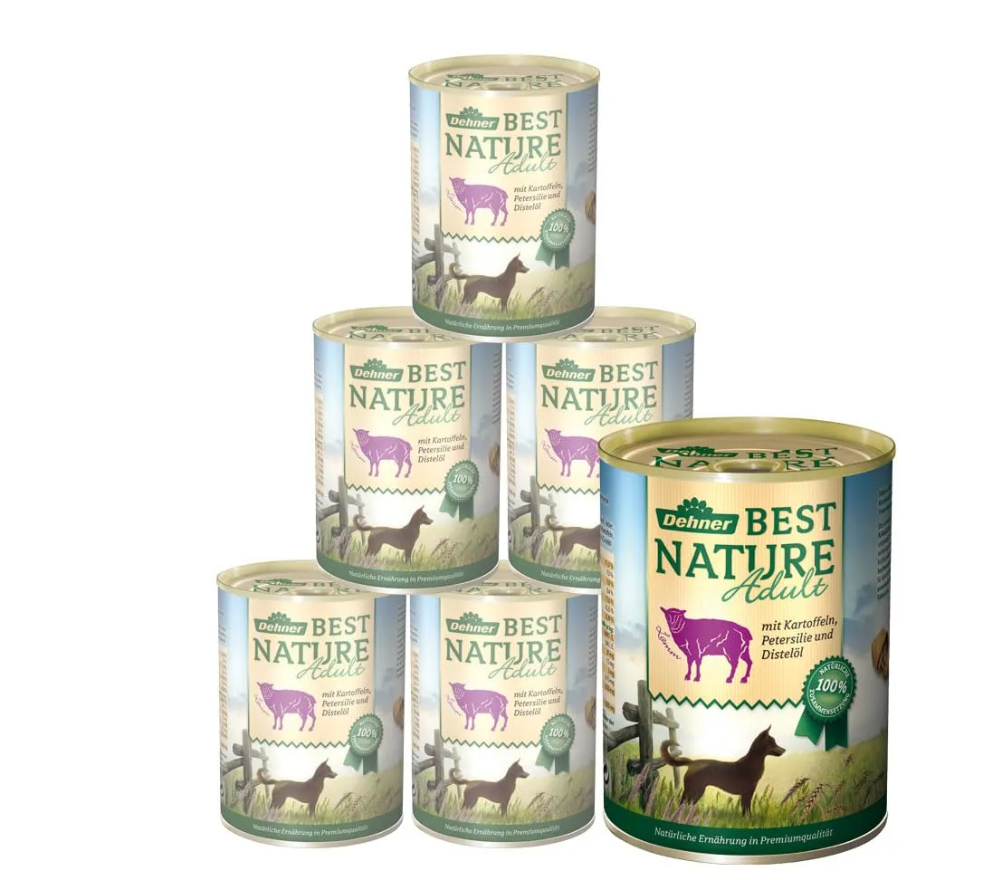 Dehner Best Nature Cibo umido per cani, senza cereali, per cani adulti - immagine 1