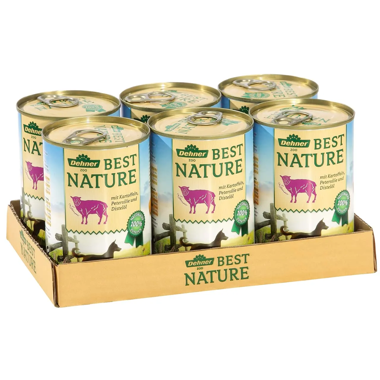 Dehner Best Nature Cibo umido per cani, senza cereali, per cani adulti - immagine 3