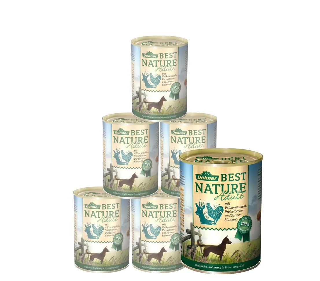 Dehner Best Nature Cibo umido per cani, senza cereali, per cani adulti - immagine 1