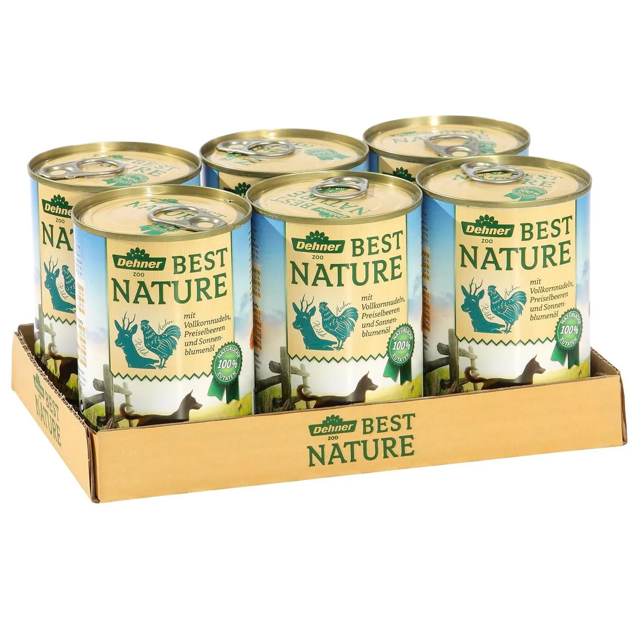 Dehner Best Nature Cibo umido per cani, senza cereali, per cani adulti - immagine 4