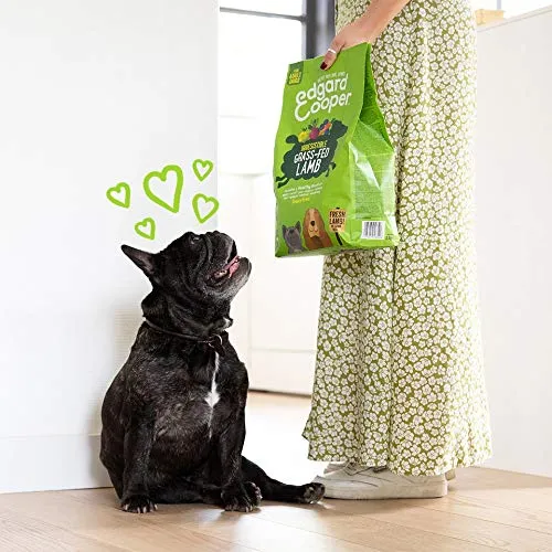 Edgard & Cooper Cibo per cani (agnello fresco, 7 kg), senza cereali, carne fresca e proteine di alta qualità, ingredienti veri per cani, ipoallergenico, senza zuccheri aggiunti - immagine 3
