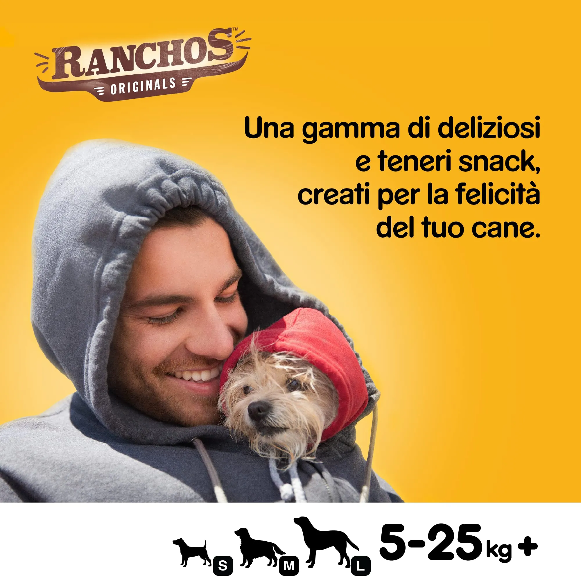 Pedigree Ranchos Originals, Snack Cane con il 95% Manzo, 7 Confezioni da 70g ciascuna - immagine 5