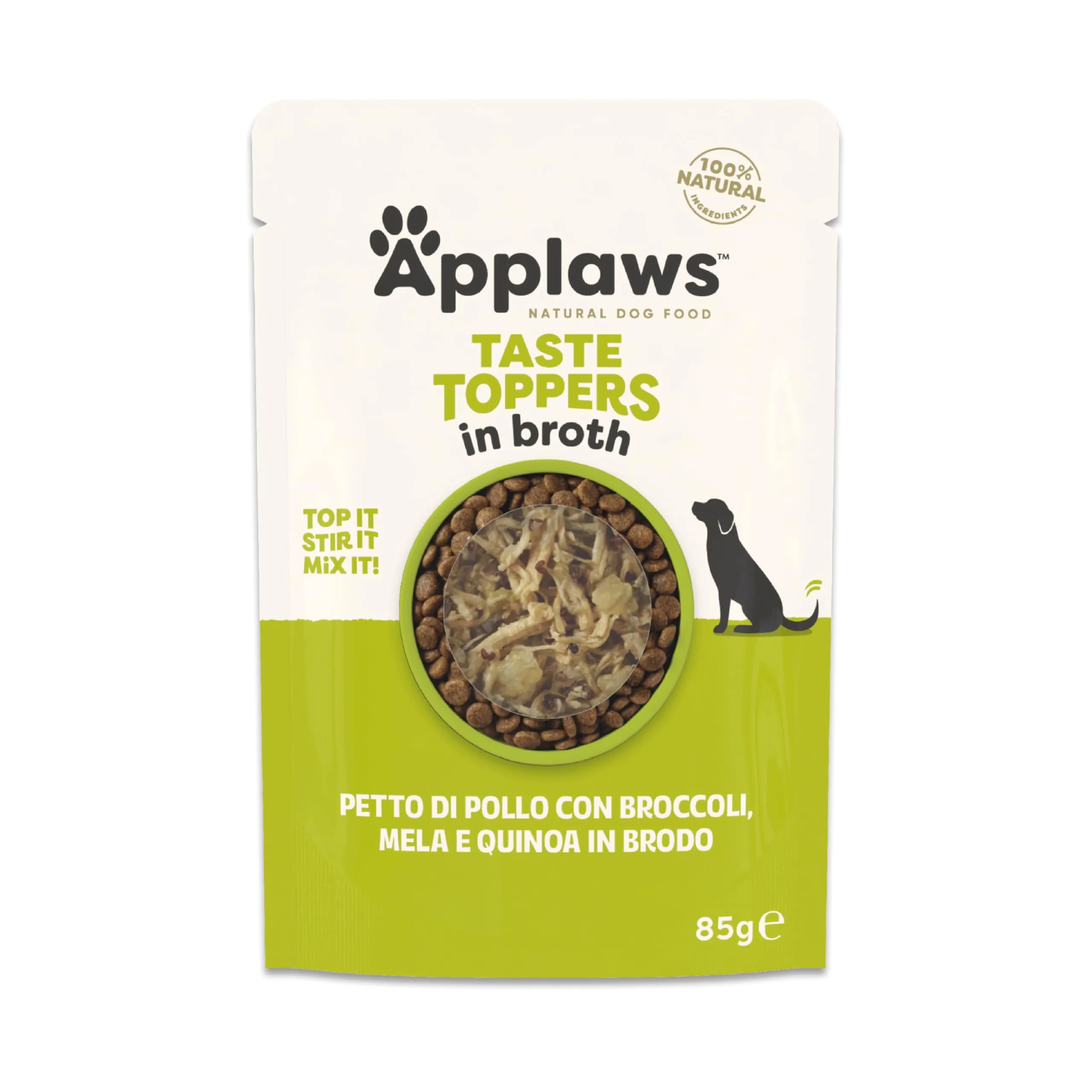 Applaws 100% Naturale – Cibo Umido per Cani, Pollo con Verdure in Brodo, 12 x 85g Bustine - immagine 2