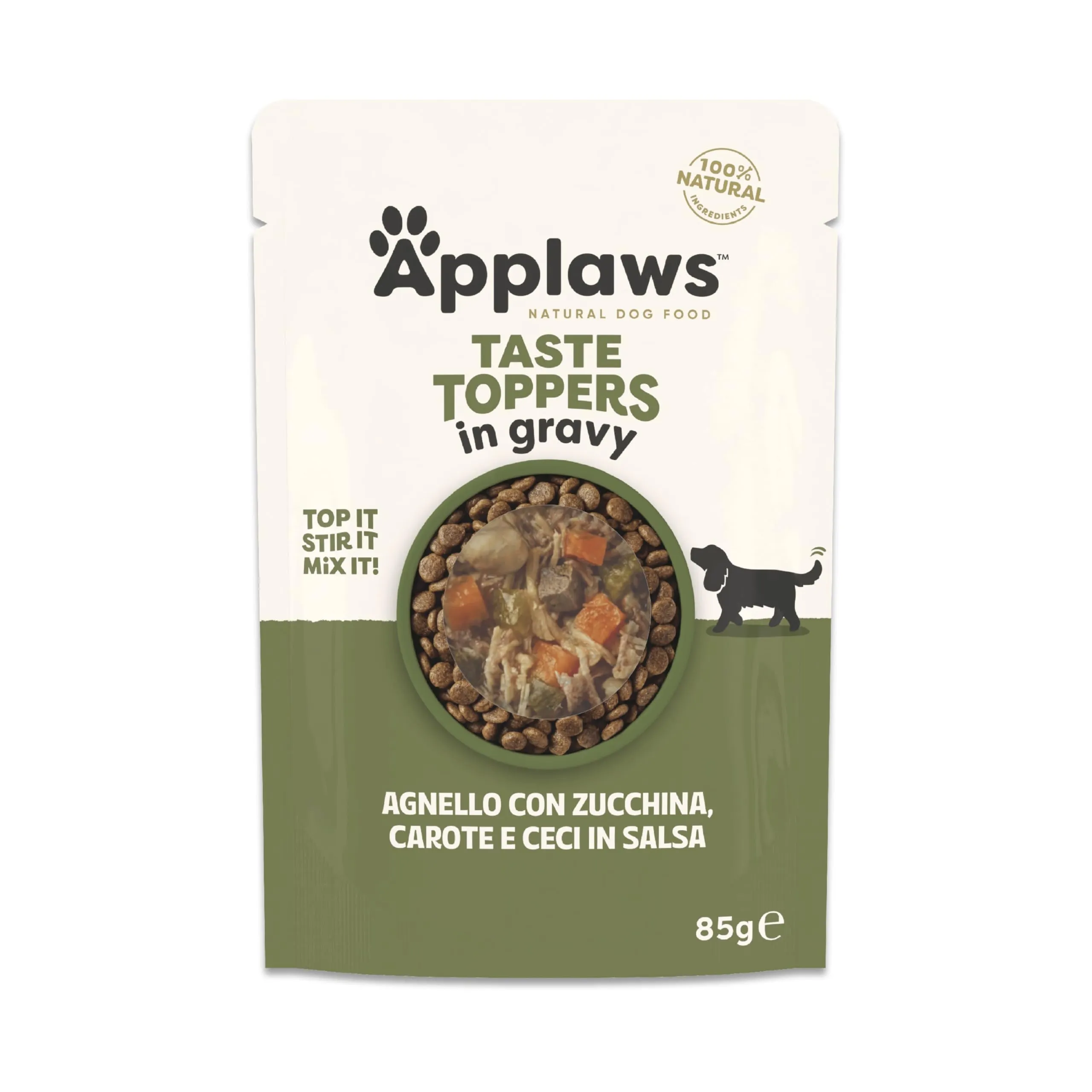 Applaws 100% Naturale – Cibo Umido per Cani, Agnello con Verdure in Salsa, 12 x 85g Bustine - immagine 2
