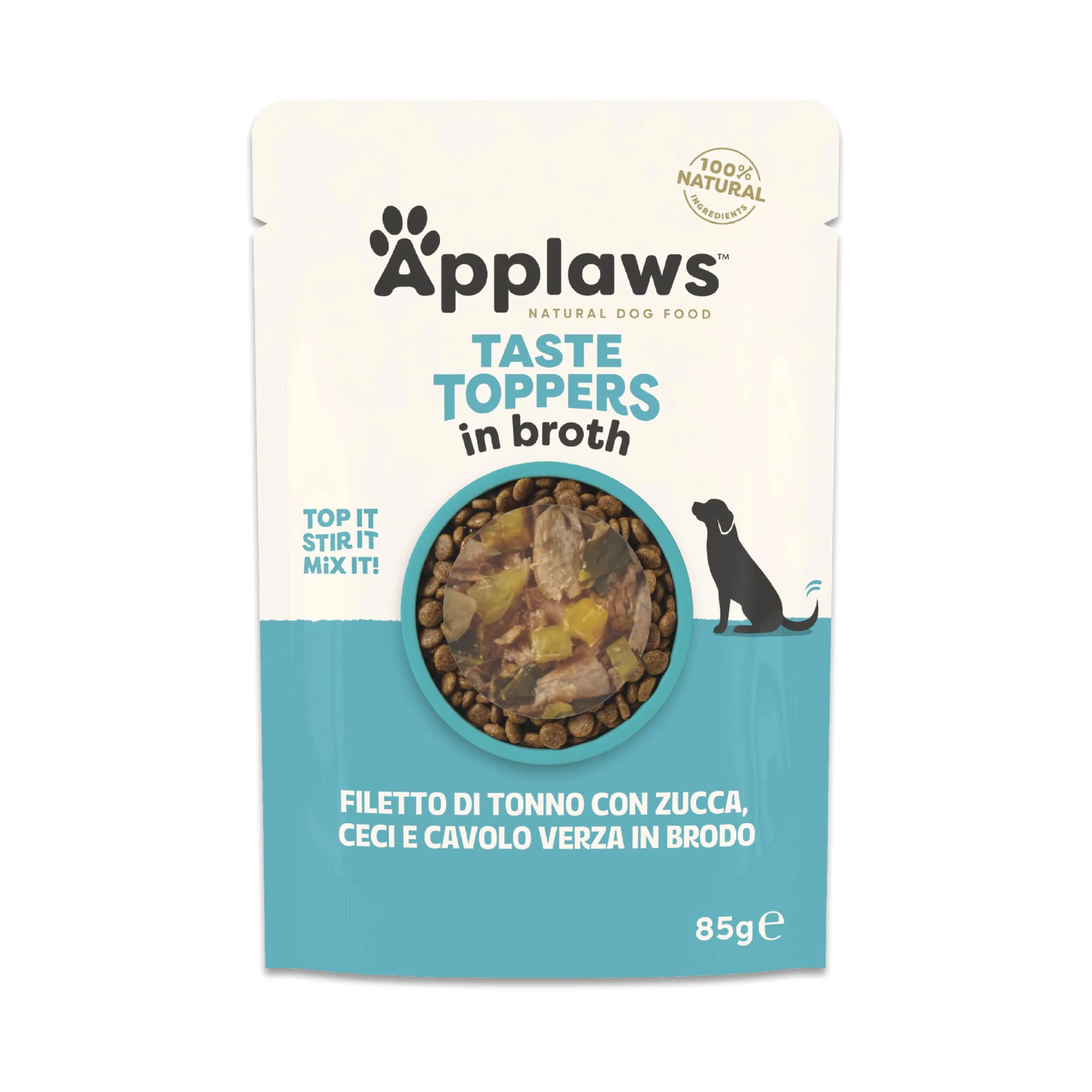 Applaws 100% Naturale – Cibo Umido per Cani, Tonno con Verdure in Brodo, Senza Cereali, 12 x 85g Bustine - immagine 2