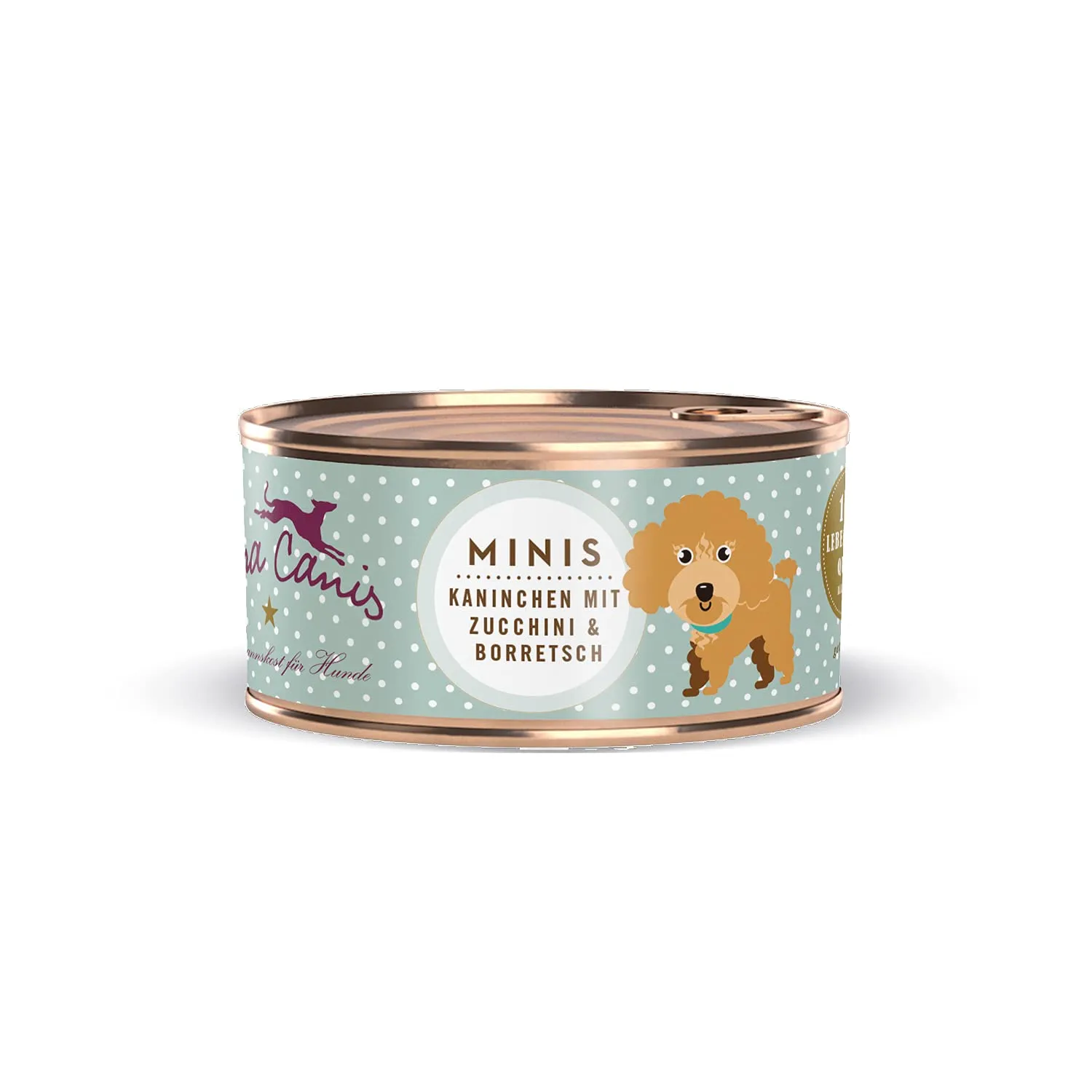 Terra Canis Coniglio con zucchina e albicocca, Mini cibo per cani, 100g - immagine 1