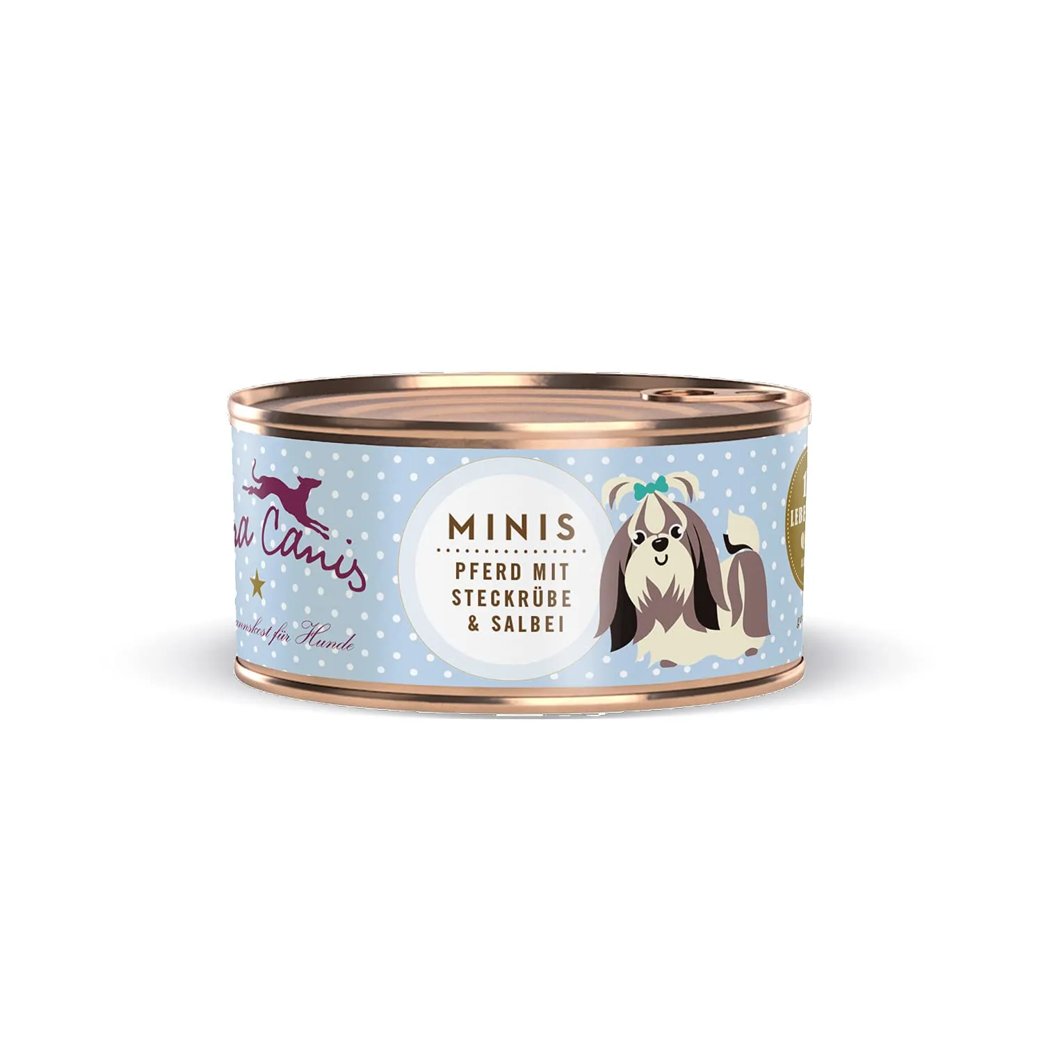 Terra Canis Cavallo con rutabaga e finocchio, Mini cibo per cani, 18x100g - immagine 1