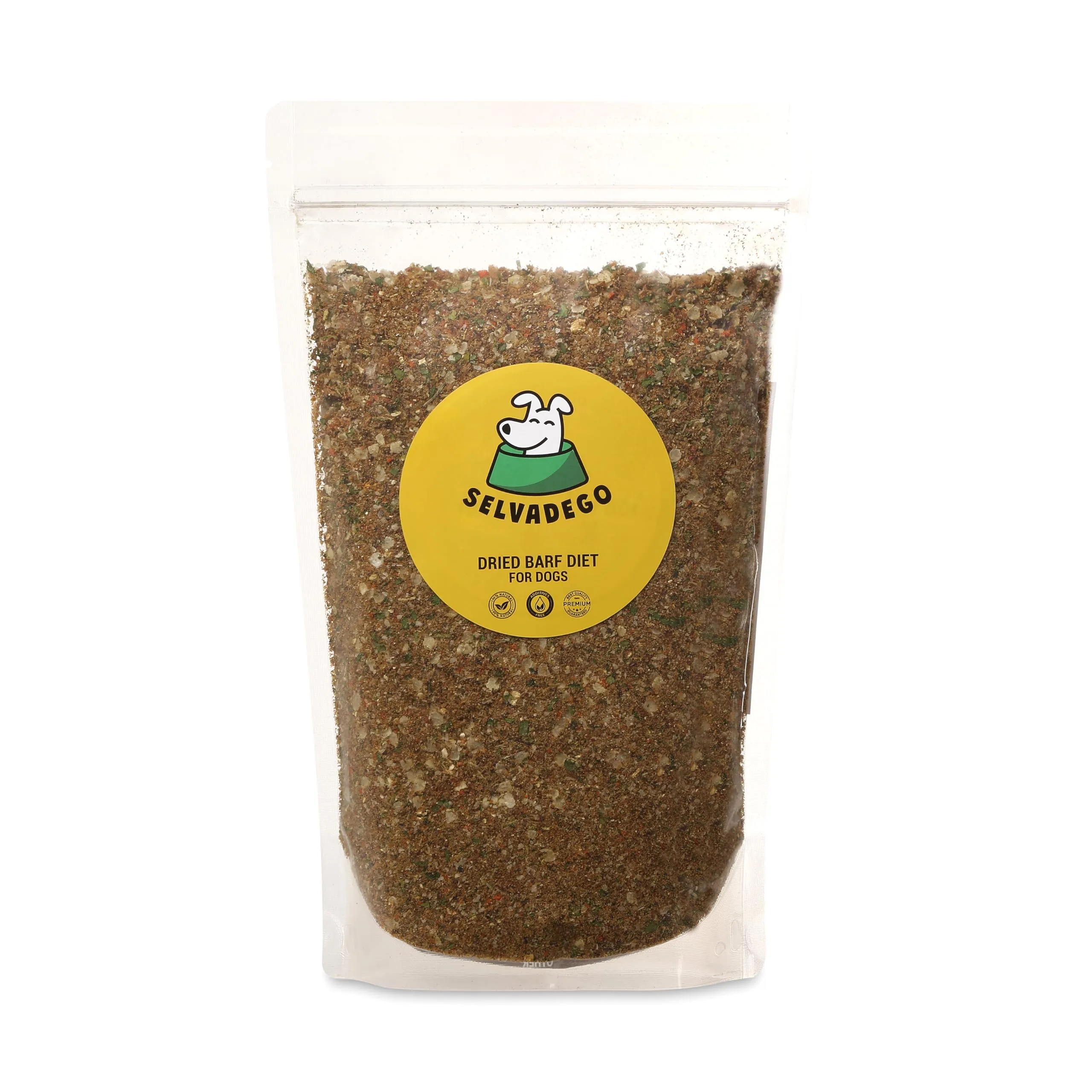 SELVADEGO | Cibo Naturale per Cani – Manzo e Pollo – Alimento Completo Ispirato alla Dieta BARF – 100% Naturale, Digeribile e Facile da Preparare – 800 g - immagine 1