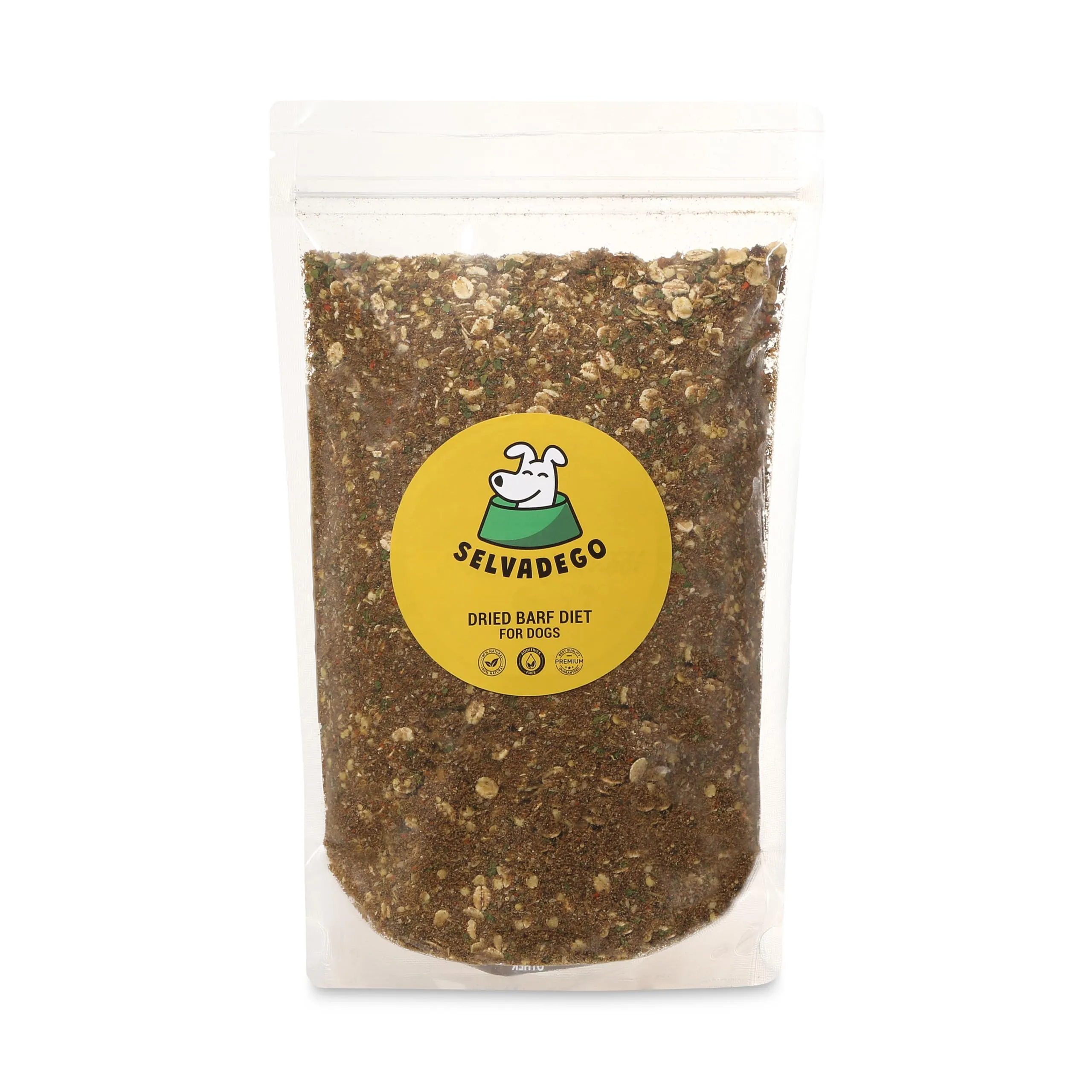 SELVADEGO | Cibo Naturale per Cani – Manzo e Agnello – Alimento Completo Ispirato alla Dieta BARF – 100% Naturale, Digeribile e Facile da Preparare – 800 g (800 gr, Manzo e Agnello) - immagine 1