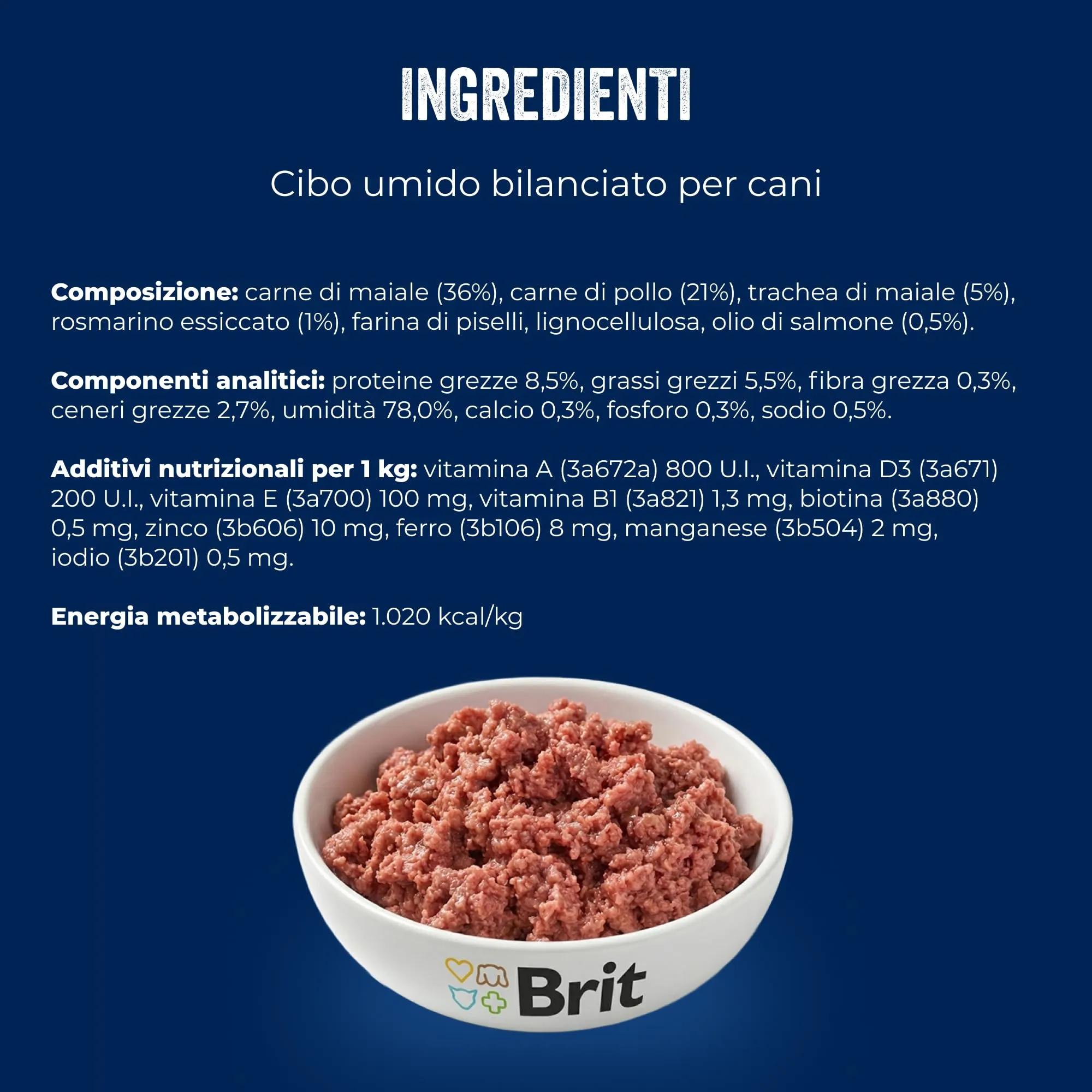 Brit Premium Cibo Umido per Cani, Maiale con Trachea, 6 x 400 g - immagine 6