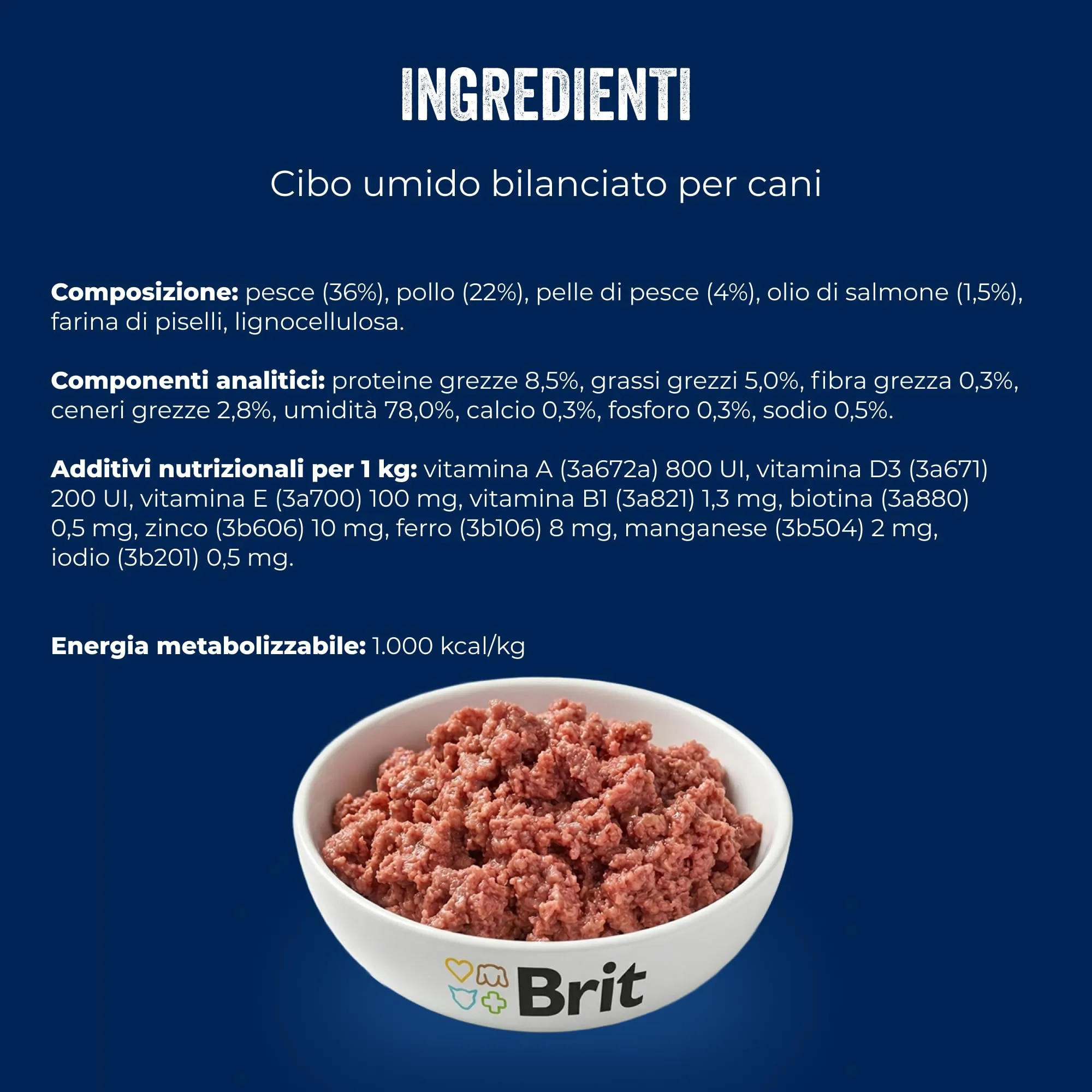 Brit Premium Cibo Umido per Cani, Pesce con Pelle di Pesce, 6 x 800 g - immagine 6