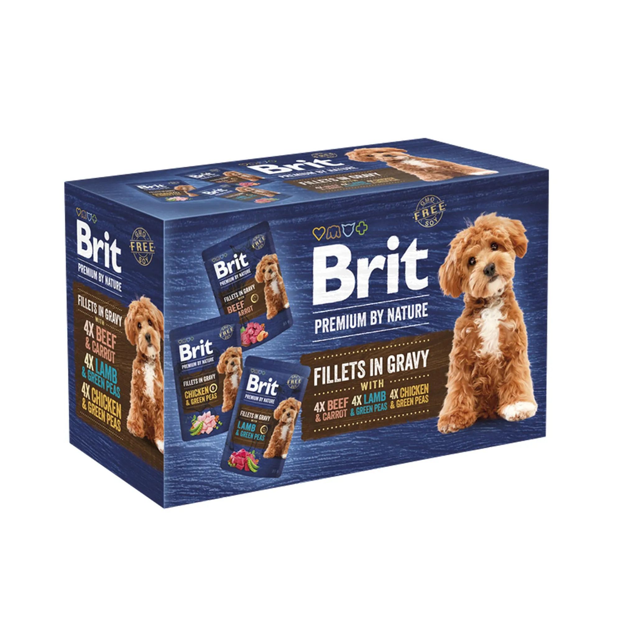 Brit Premium Cibo Umido per Cani, Filetti in Salsa, Multipack, 12 x 85 g - immagine 2