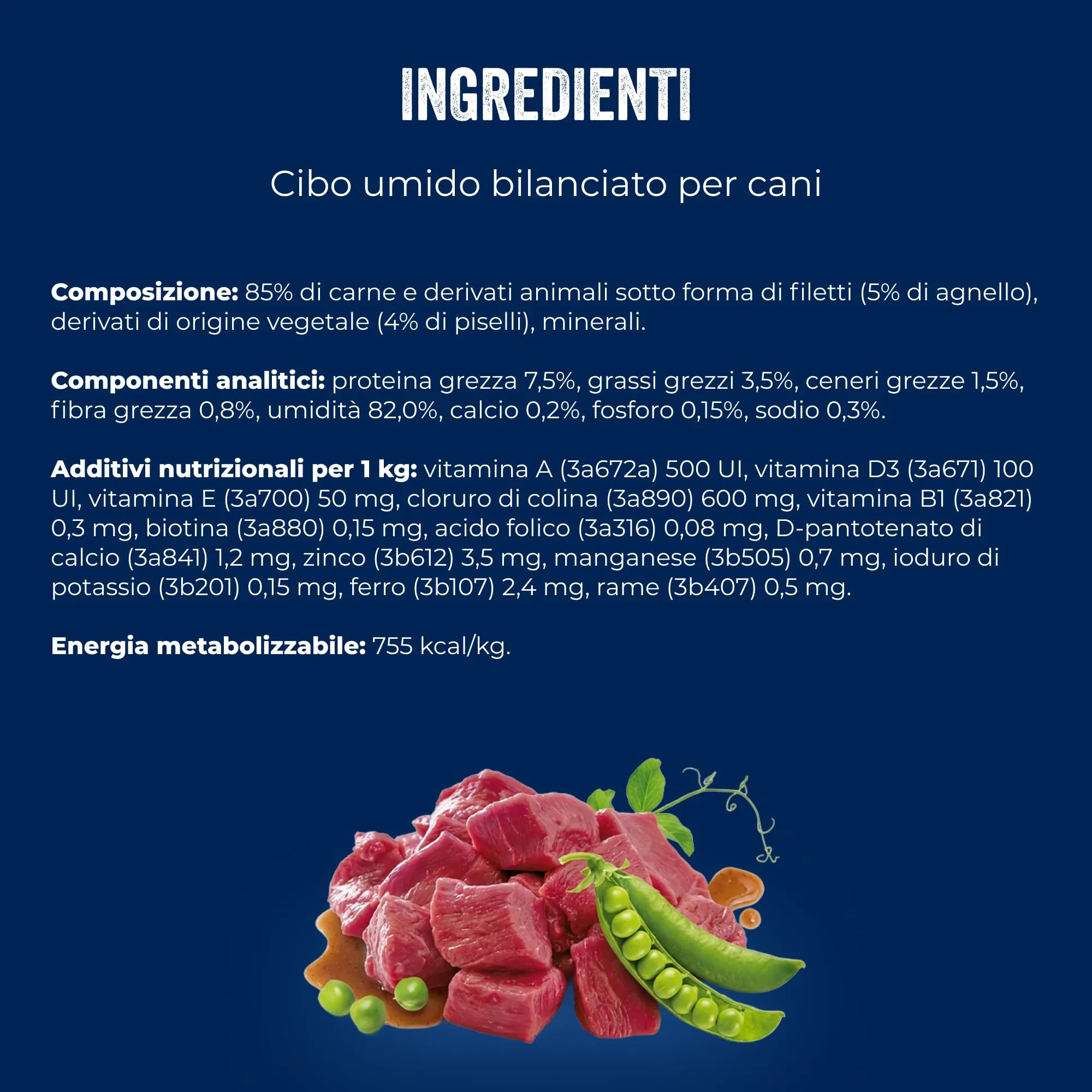 Brit Premium Cibo Umido per Cani, Filetti di Agnello e Piselli, 24 x 85 g - immagine 6