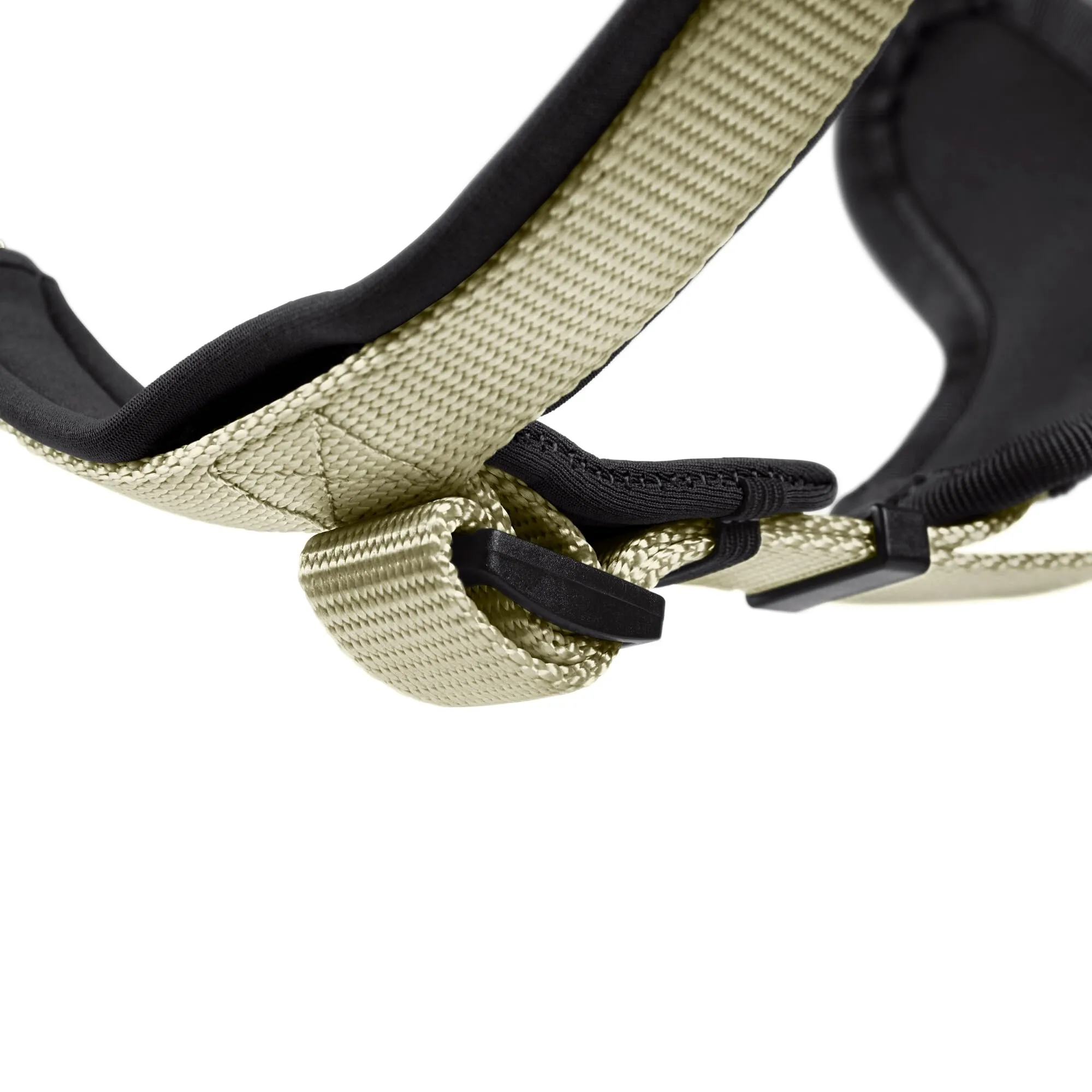 Hunter Pettorina in neoprene per cani, in nylon, con imbottitura morbida in neoprene, Verde/Nero, 45-57/S - immagine 5
