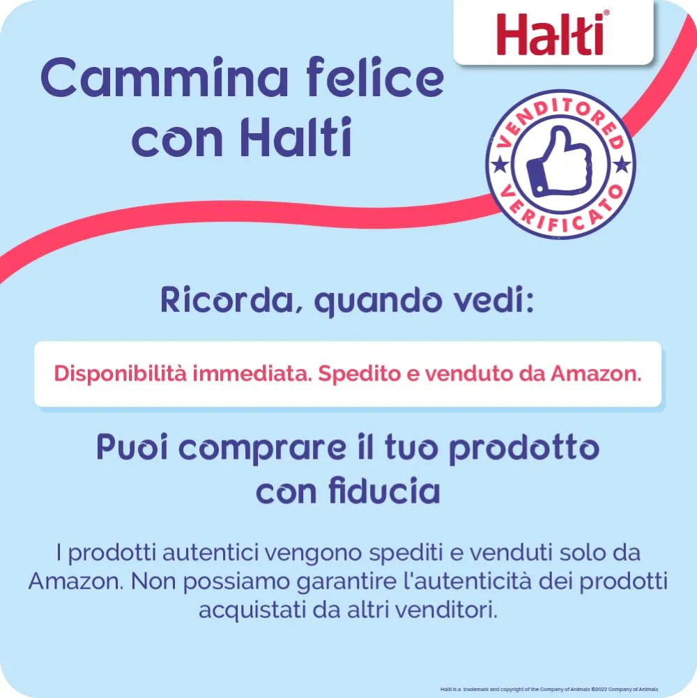 Guinzaglio a doppia estremità Halti | Taglia S, Nero - immagine 7