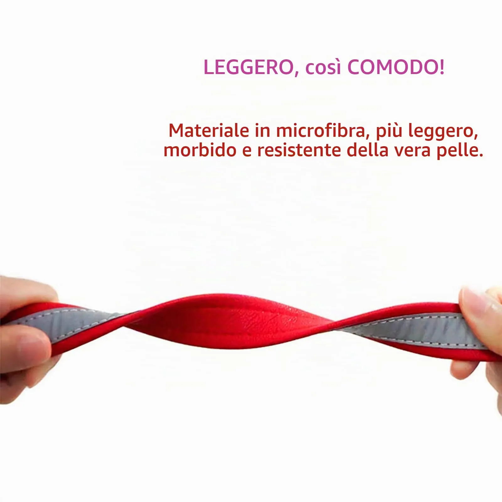 Yonsbox Collare Riflettente Personalizzato per Cani e Gatti, Collare in Microfibra Leggero e Durevole con Targhetta in Metallo Silenziosa, Sicurezza Notturna, Taglie XS-XXL - immagine 3