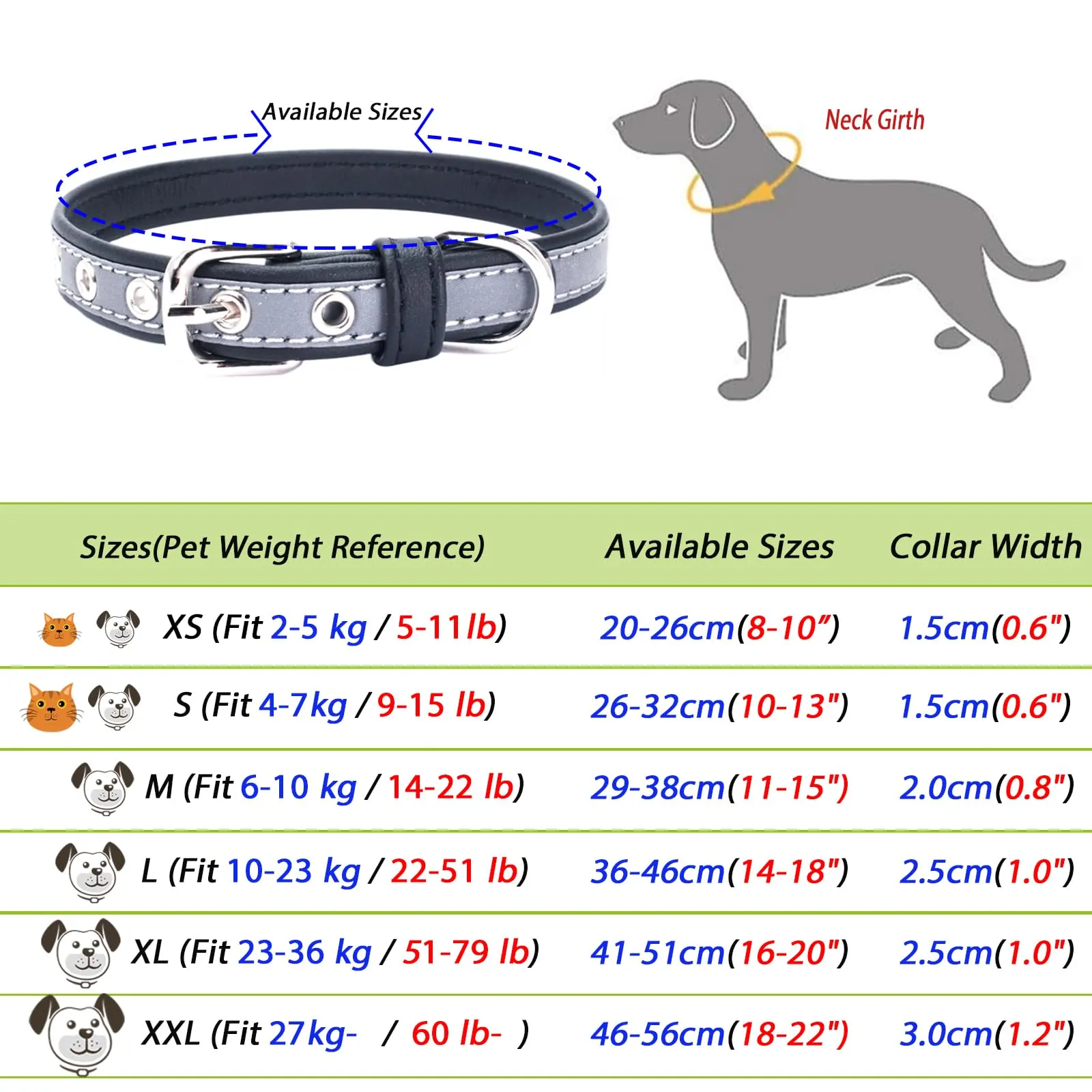 Yonsbox Collare Riflettente Personalizzato per Cani e Gatti, Collare in Microfibra Leggero e Durevole con Targhetta in Metallo Silenziosa, Sicurezza Notturna, Taglie XS-XXL - immagine 8