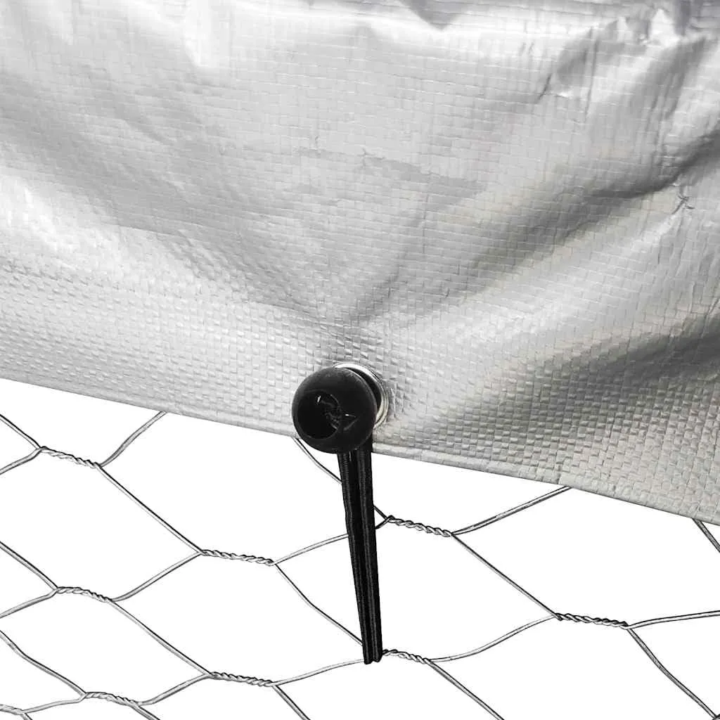 Gabbia per Cani da Esterno con Tetto 300x300x150 cm - immagine 8