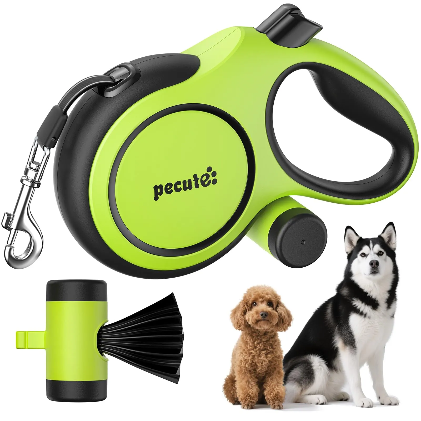 Pecute Guinzaglio per Cani Allungabile 8 metri Per Cani fino a 15-50 kg - immagine 1