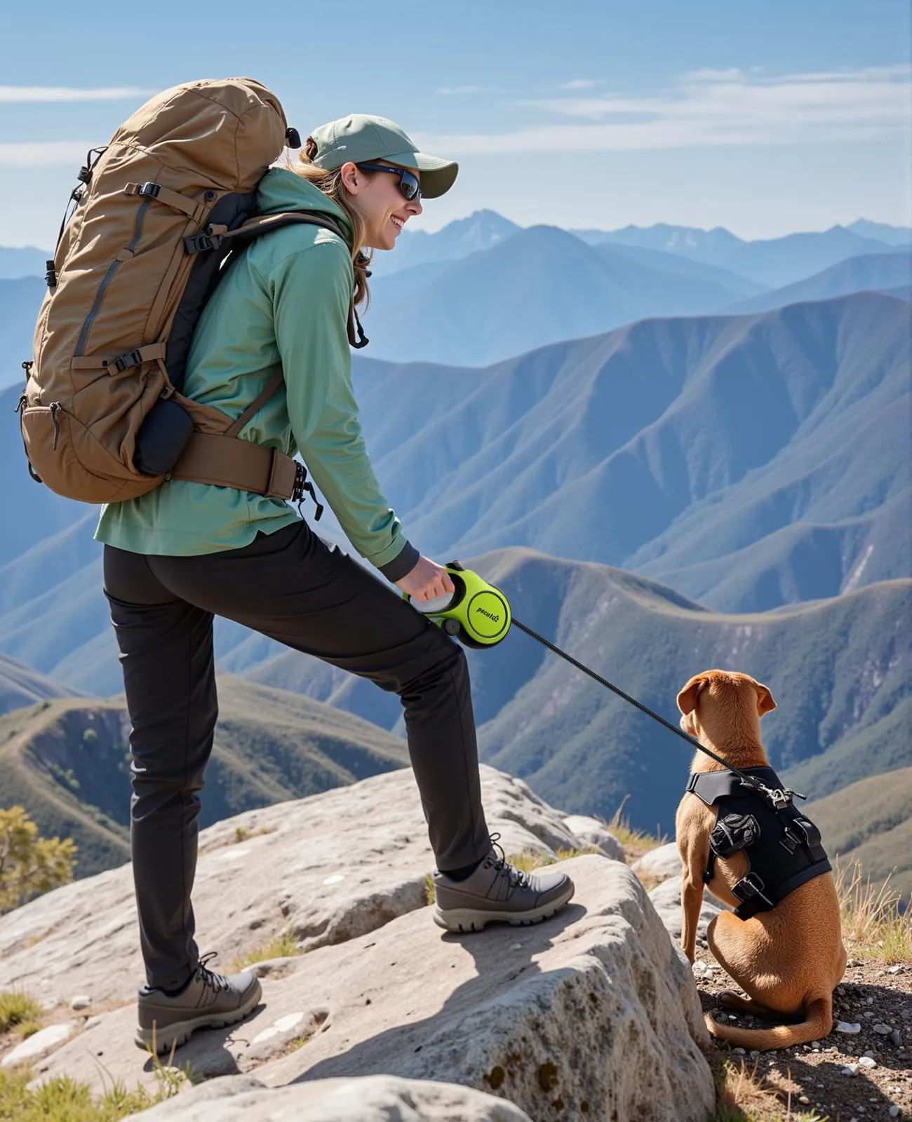Pecute Guinzaglio per Cani Allungabile 8 metri Per Cani fino a 15-50 kg - immagine 8
