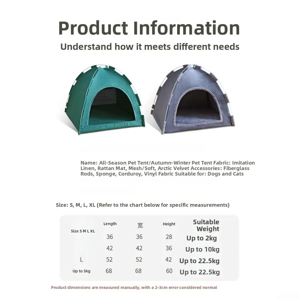 Box pieghevole per animali domestici, tenda in rete traspirante per gatti e cani, recinzione esterna con tappetino di raffreddamento, gabbia portatile per animali 52 x 52 cm (S-36 x 36 x 28 cm) - immagine 4
