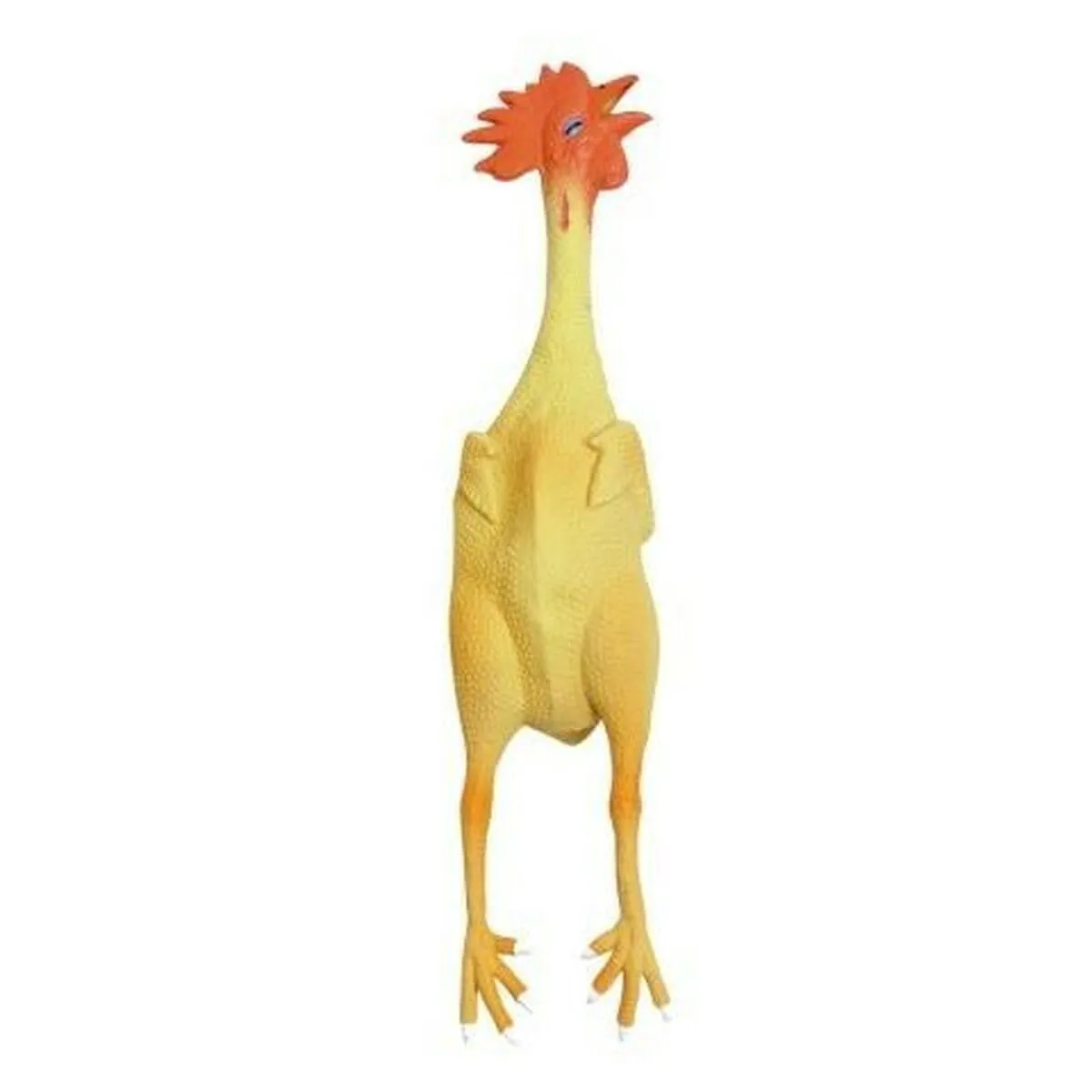 Kerbl Pet Pollo, giocattolo per cani, giocattolo da masticare, 40cm, giallo/rosso, lattice, con squeaker - immagine 1