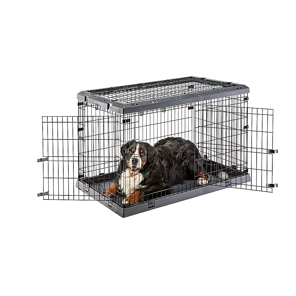 Ferplast Gabbia Cane in Metallo Gabbia Pieghevole per Cani Molto Grandi SUPERIOR 120 Recinto in metallo, con Separatore, Doppia serratura, 118 x 77 x h 82,5 cm. - immagine 1