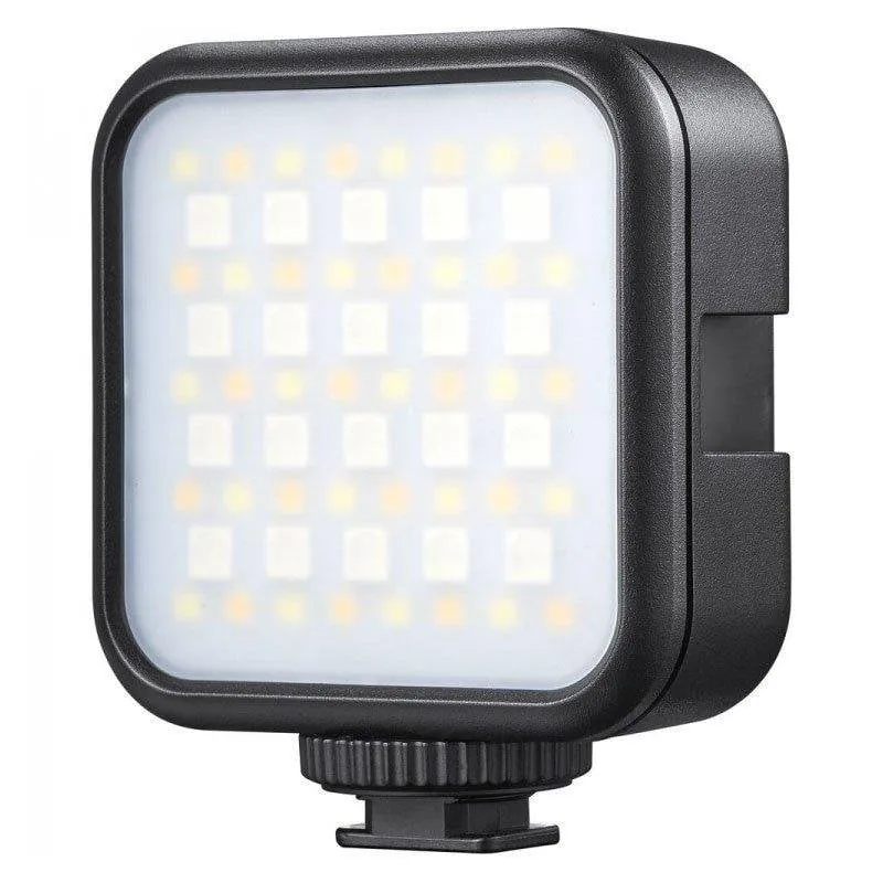 Flash videocamera Godox LED6R RGB portatile 6W 6500K 1800mAh USB-C - immagine 1