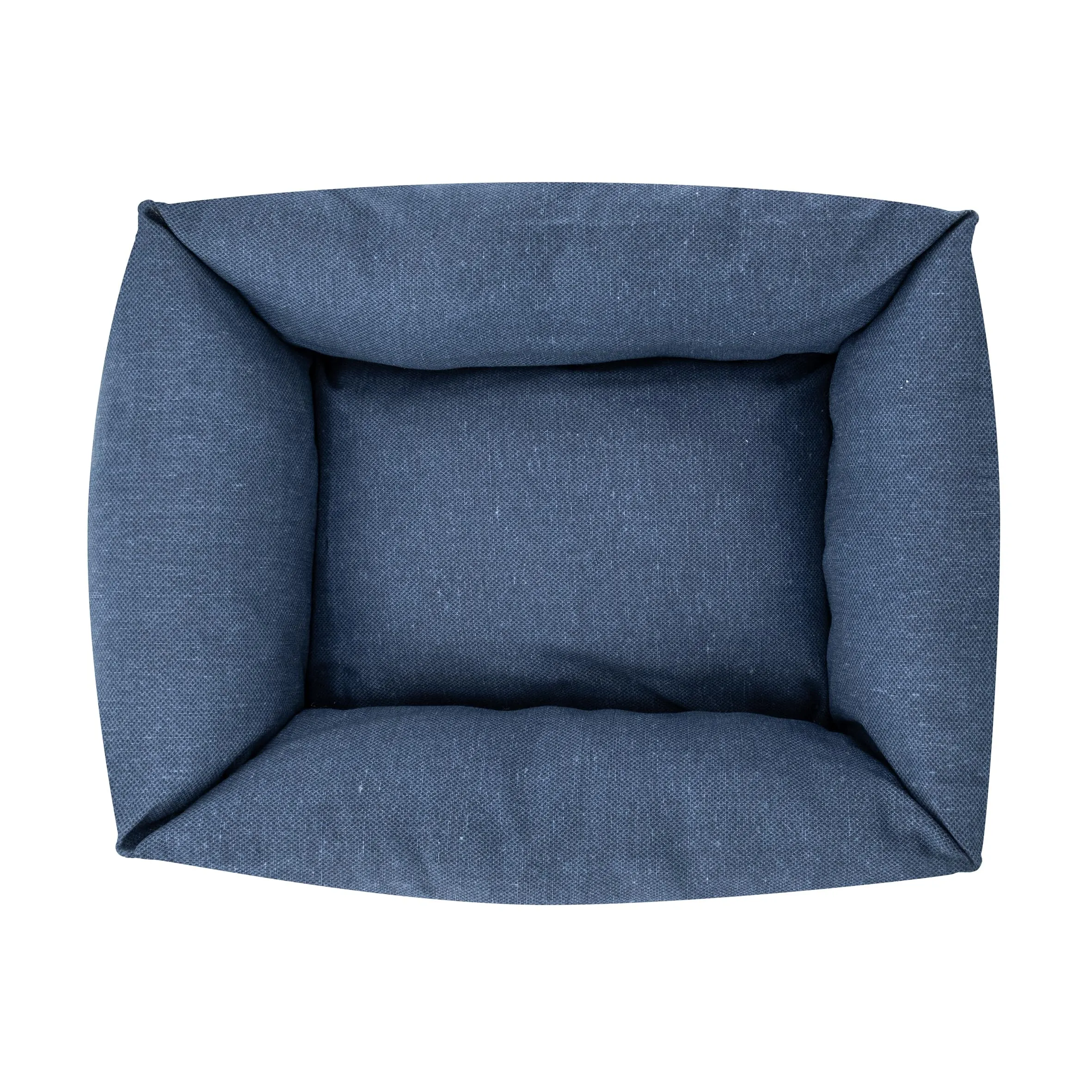 Record - Cuccia per Cani e Gatti Mono in Cotone, Colore: Blu, 60 x 45 x 15h cm. Lettino imbottito per animali a rapida asciugatura, morbido e accogliente. Cuscino rettangolare per cani e gatti. - immagine 2