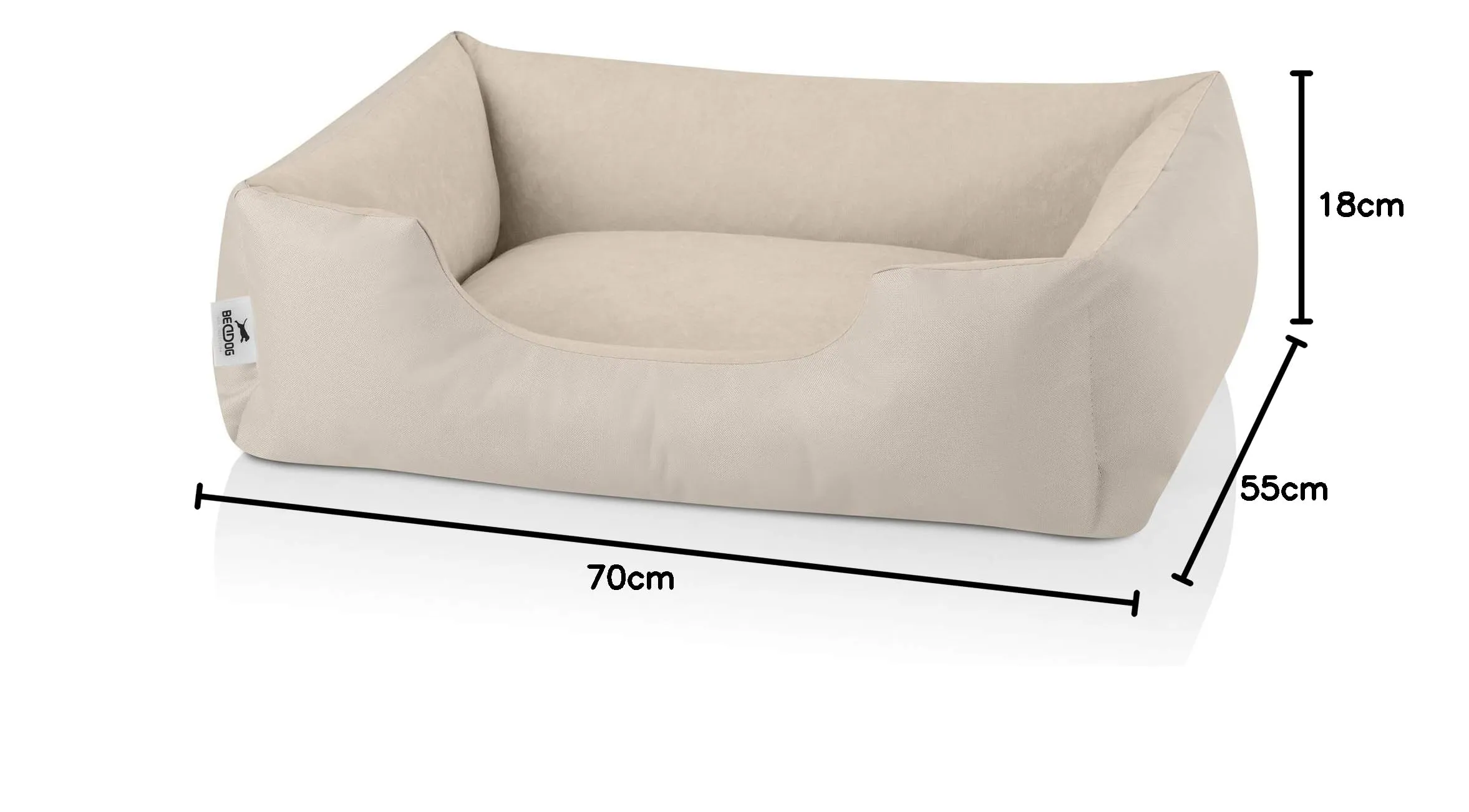 BedDog Cuscino per Cani ZARA Cuccia Lettino con Fodera Lavabile - immagine 10