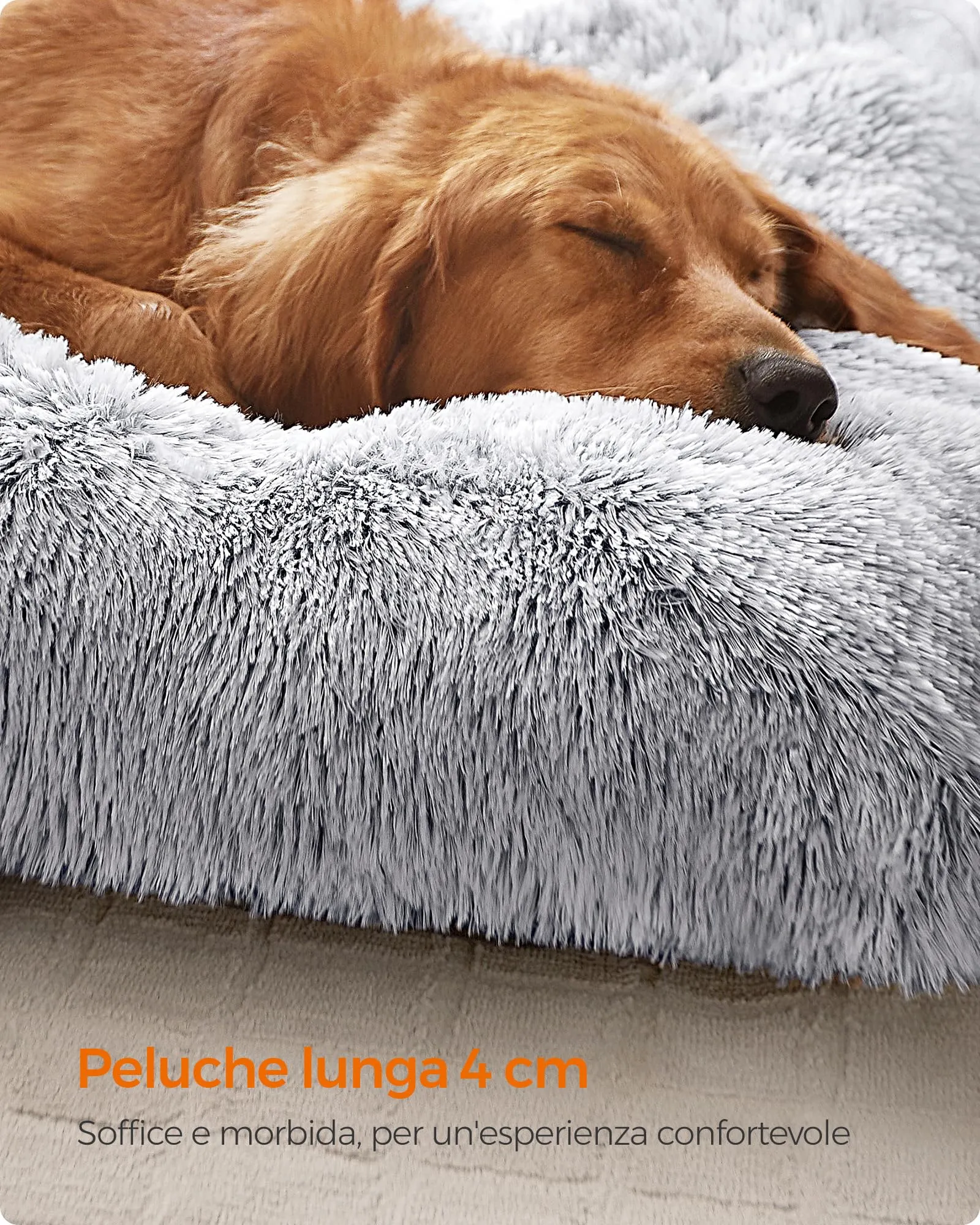Feandrea Cuccia per Cani, Tappetino per Animali, 140 x 100 cm, Lavabile - immagine 3