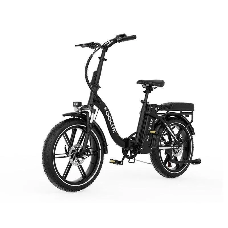 Bicicletta elettrica Koolux X16 500W 48V 15,6Ah 20" Nero - immagine 1