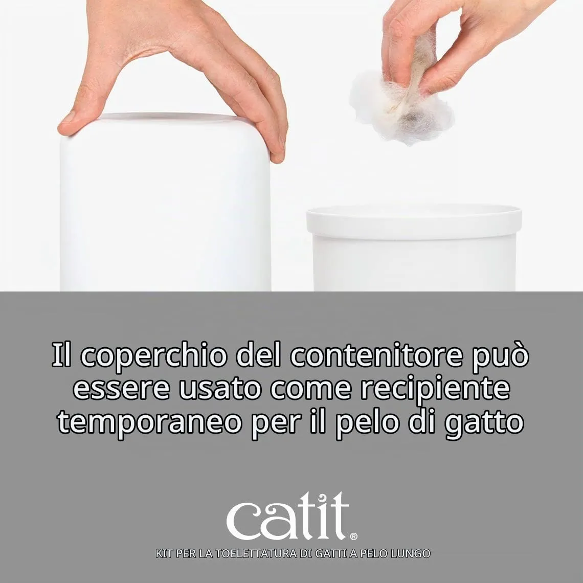 Catit Set di Spazzole per Gatti a Pelo Lungo - immagine 8