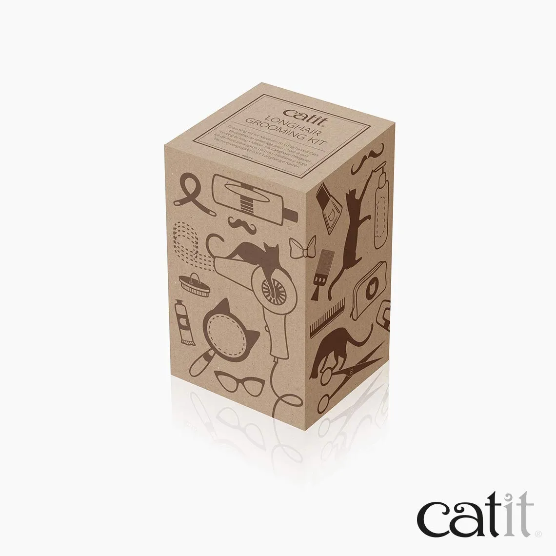 Catit Set di Spazzole per Gatti a Pelo Lungo - immagine 10