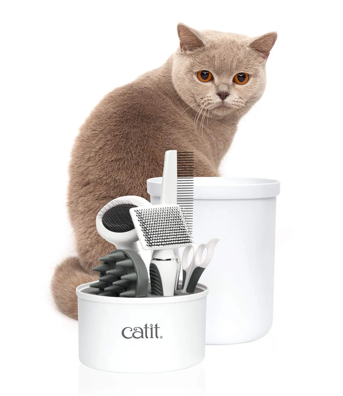 Catit Set di Spazzole per Gatti a Pelo Corto - immagine 9