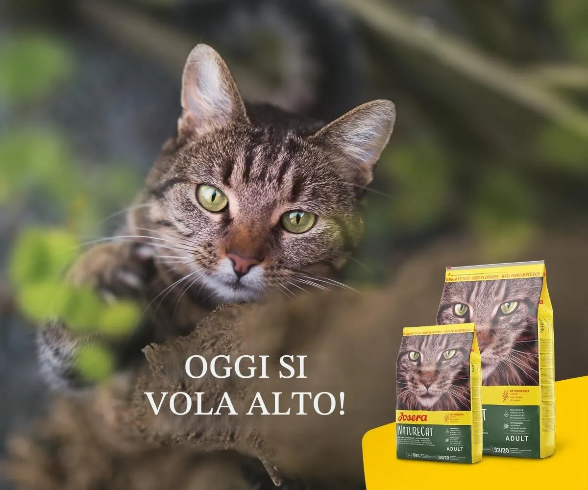 JOSERA Cibo Secco per Gatti Nature Cat - 10000 gr - immagine 7