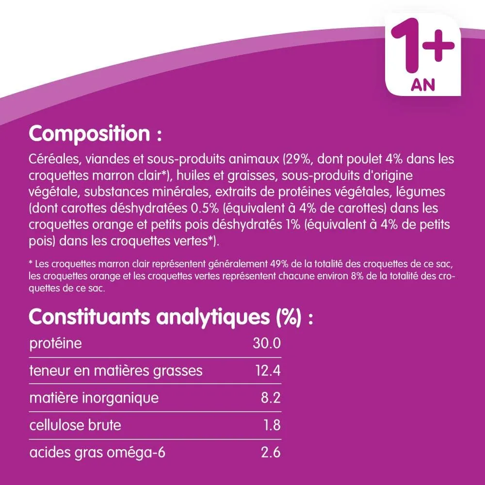 Whiskas Crocchette Ripiene per Gatto - Gusto Pollo - 7 kg - immagine 3
