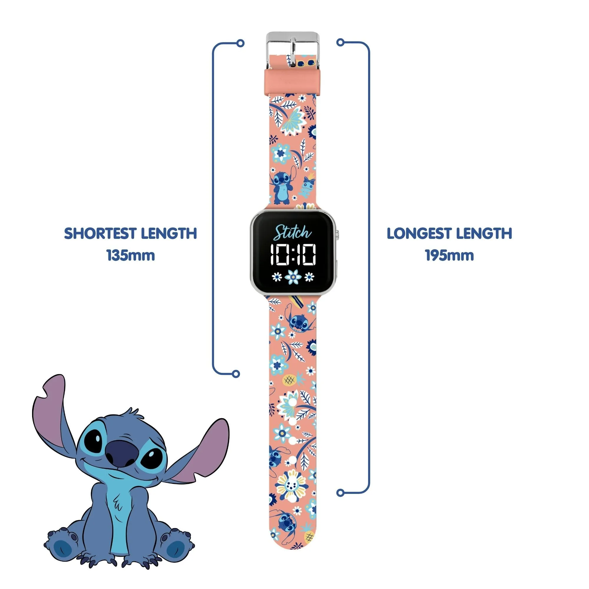 Lilo and Stitch Orologio casual LAS4070, Multicolore, Bracciale - immagine 4