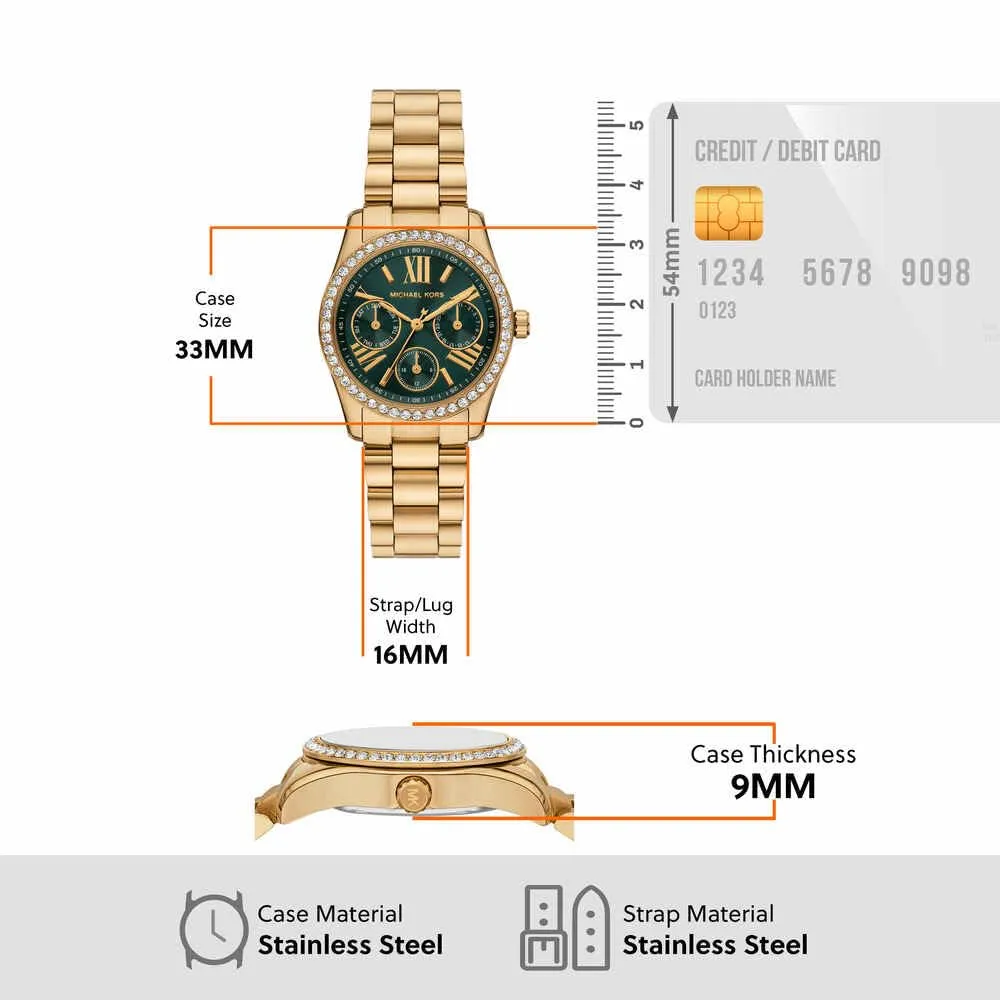 Michael Kors Orologio Multifunzione Donna Lexington - Mk4924 trendy cod. MK4924 - immagine 7