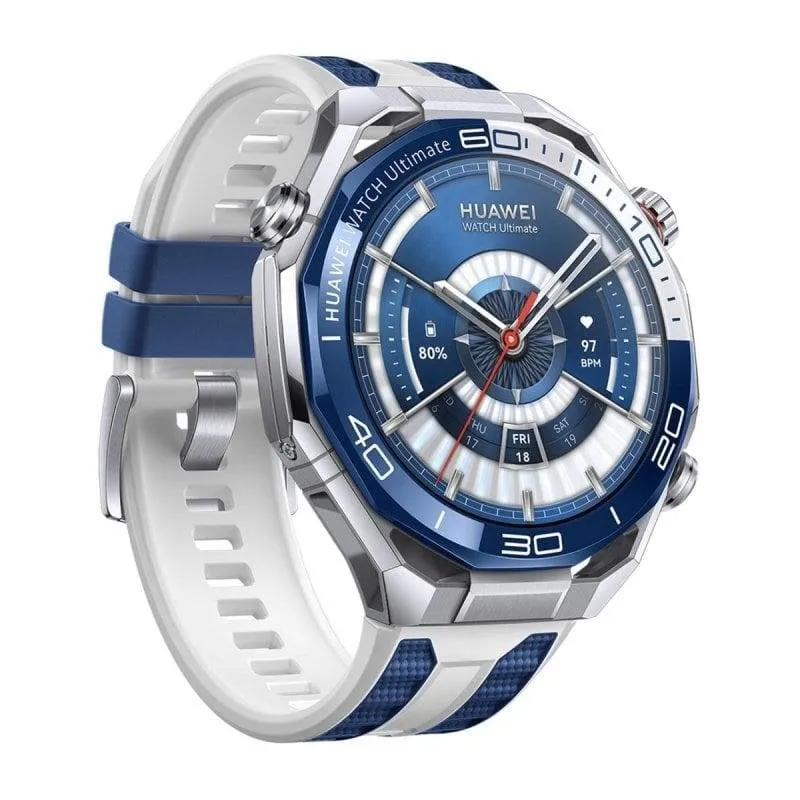 Huawei Watch Ultimate 2 Bluetooth NFC Wi-Fi GPS 47,8mm AMOLED Blu Titanio Resistenza 20ATM - immagine 1