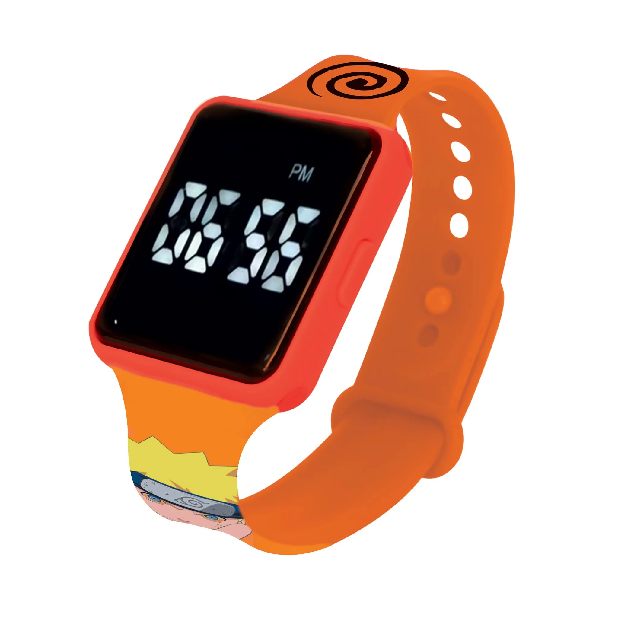 Lexibook, Naruto, Orologio digitale, display orario 12 ore o 24 ore, arancione, DMW060NA - immagine 7