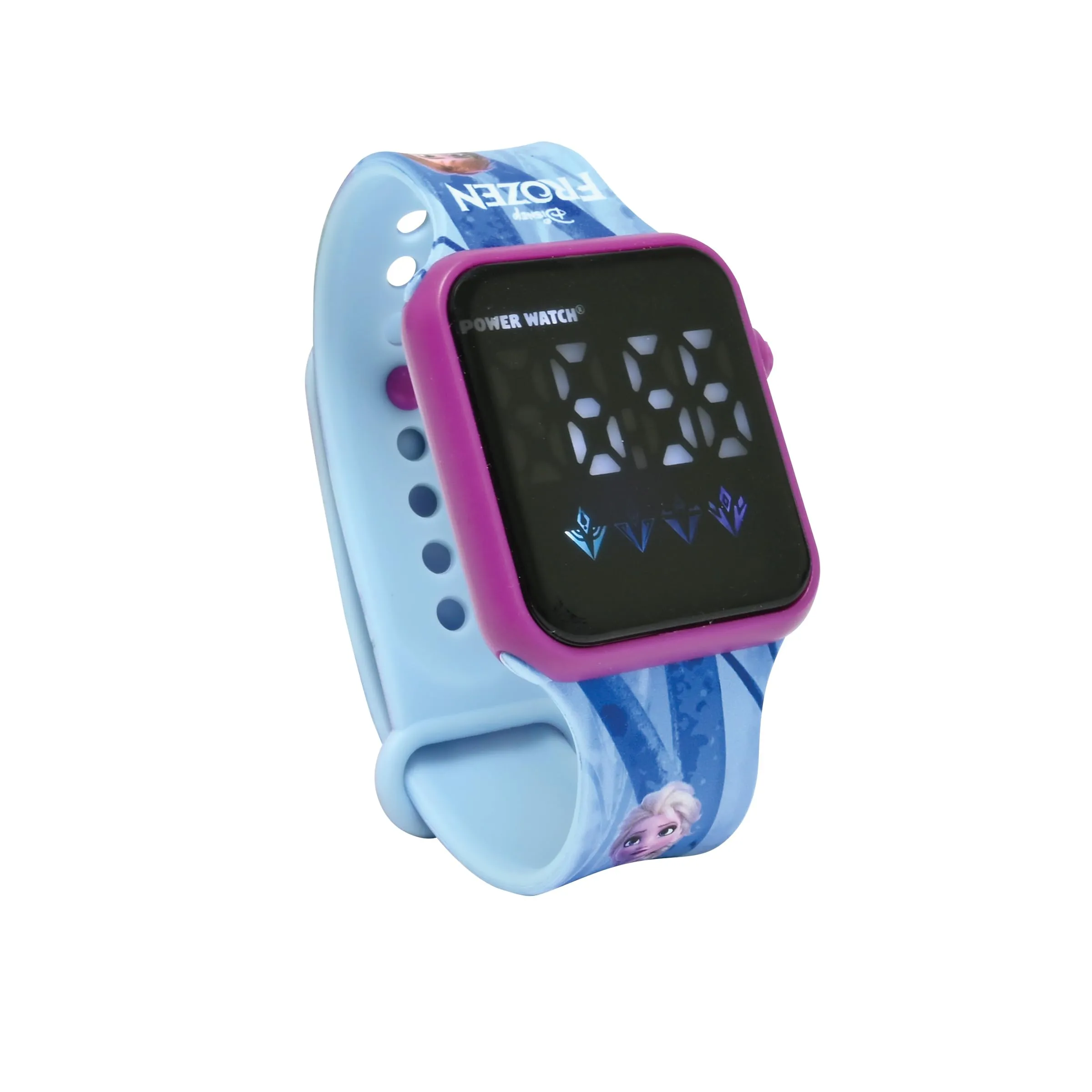 Lexibook, Frozen, Orologio digitale, display 12 o 24 ore, blu/viola, DMW060FZ - immagine 7