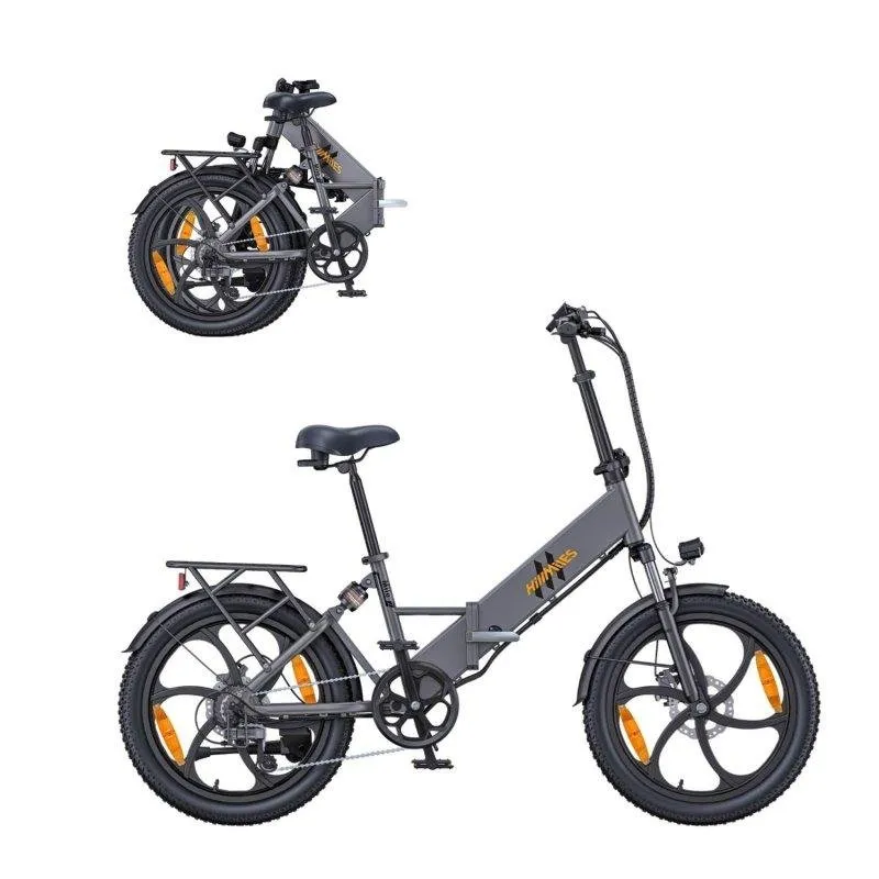 Bicicletta elettrica ENGWE Mile 2 350 W 36v13ah 20 Pollici Freni Idraulici Grigia - immagine 1
