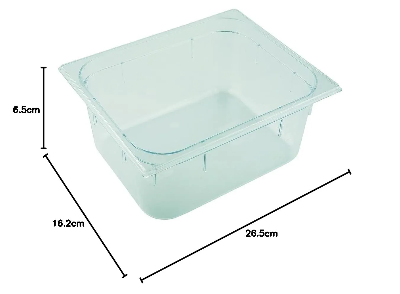 APS GN 1/4contenitore, 26,5x 16,2cm, profondità: 65mm policarbonato, 820281,7litri - immagine 10
