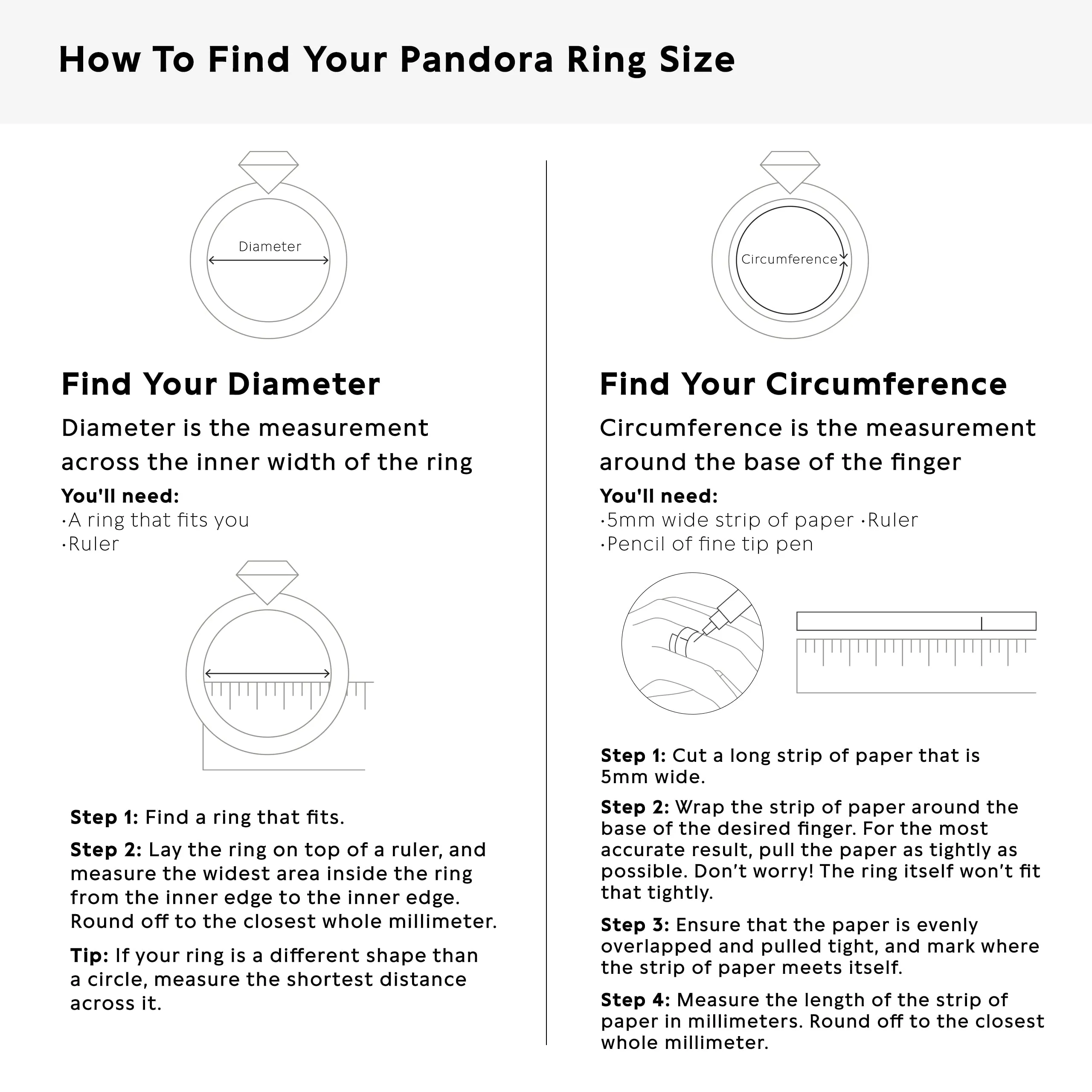 PANDORA Anello con fascia di cuori traforati, 56 - immagine 5