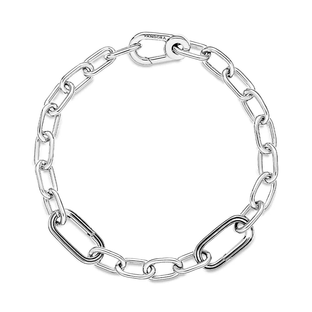 PANDORA ME Bracciale a maglie piccole in argento Sterling, 5 - immagine 3